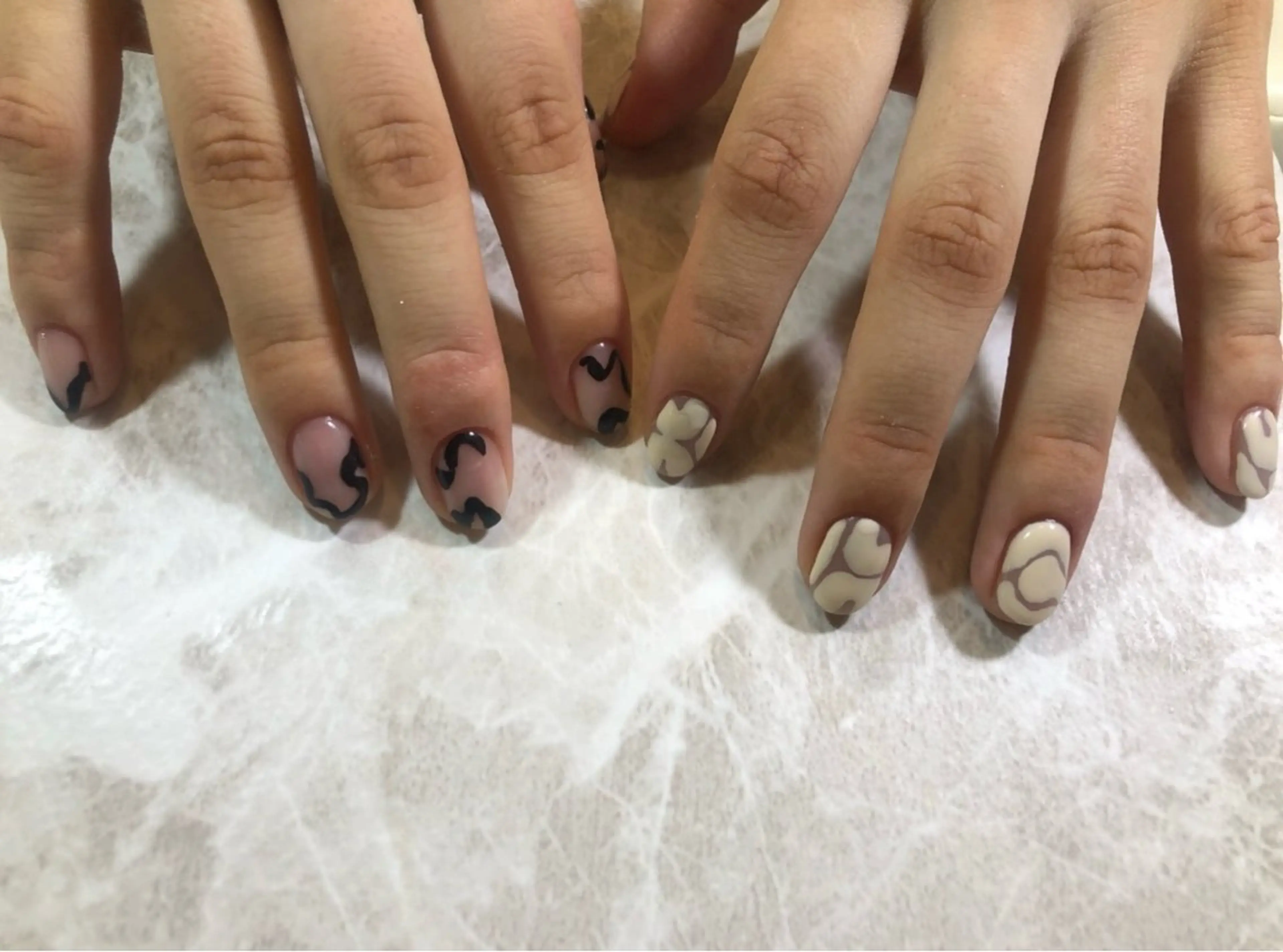 ネイル ニュアンスネイル Alococo nail🎀miyuのネイルデザイン