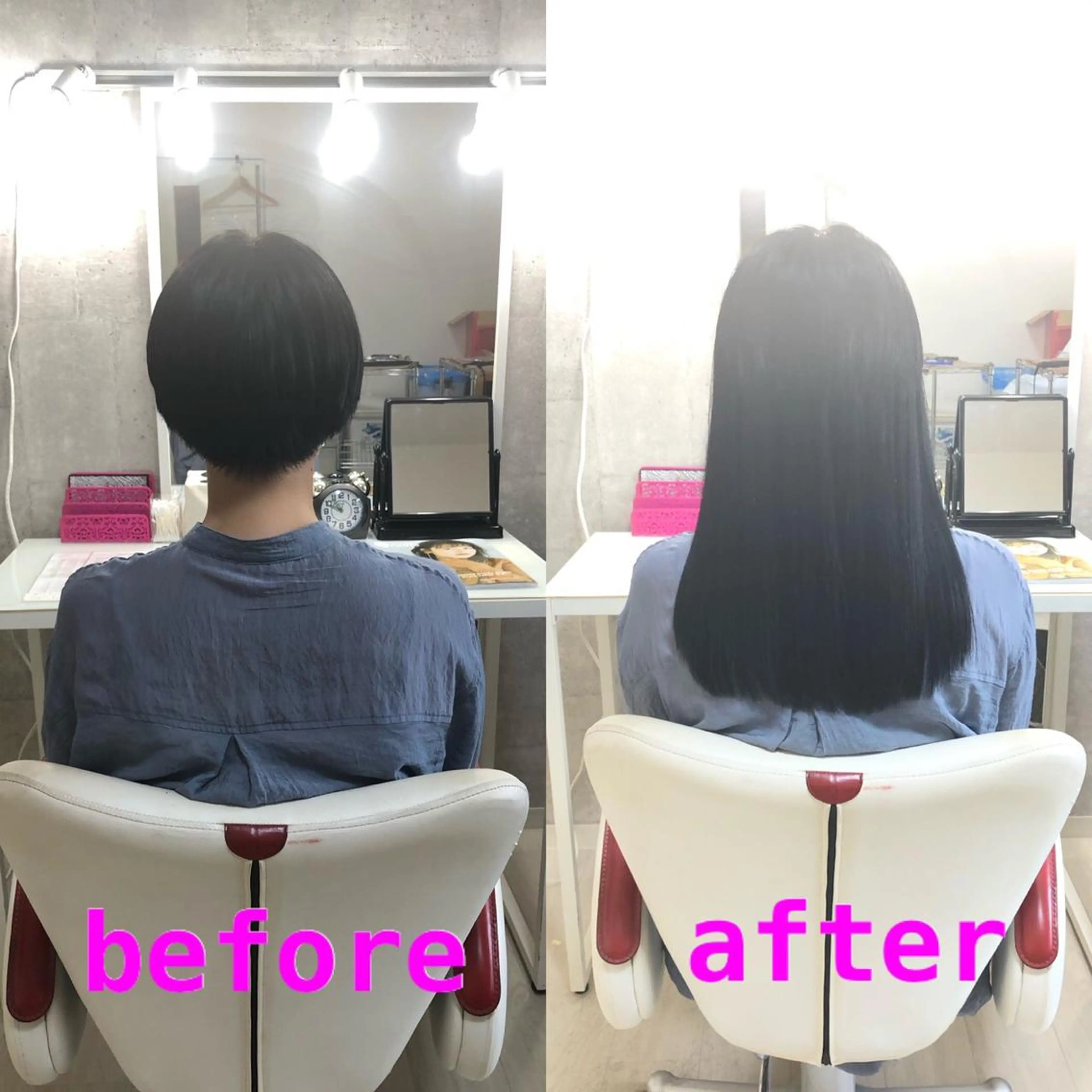 ロング エクステ 🌸ドレスアップ 心斎橋店🌸のヘアスタイル