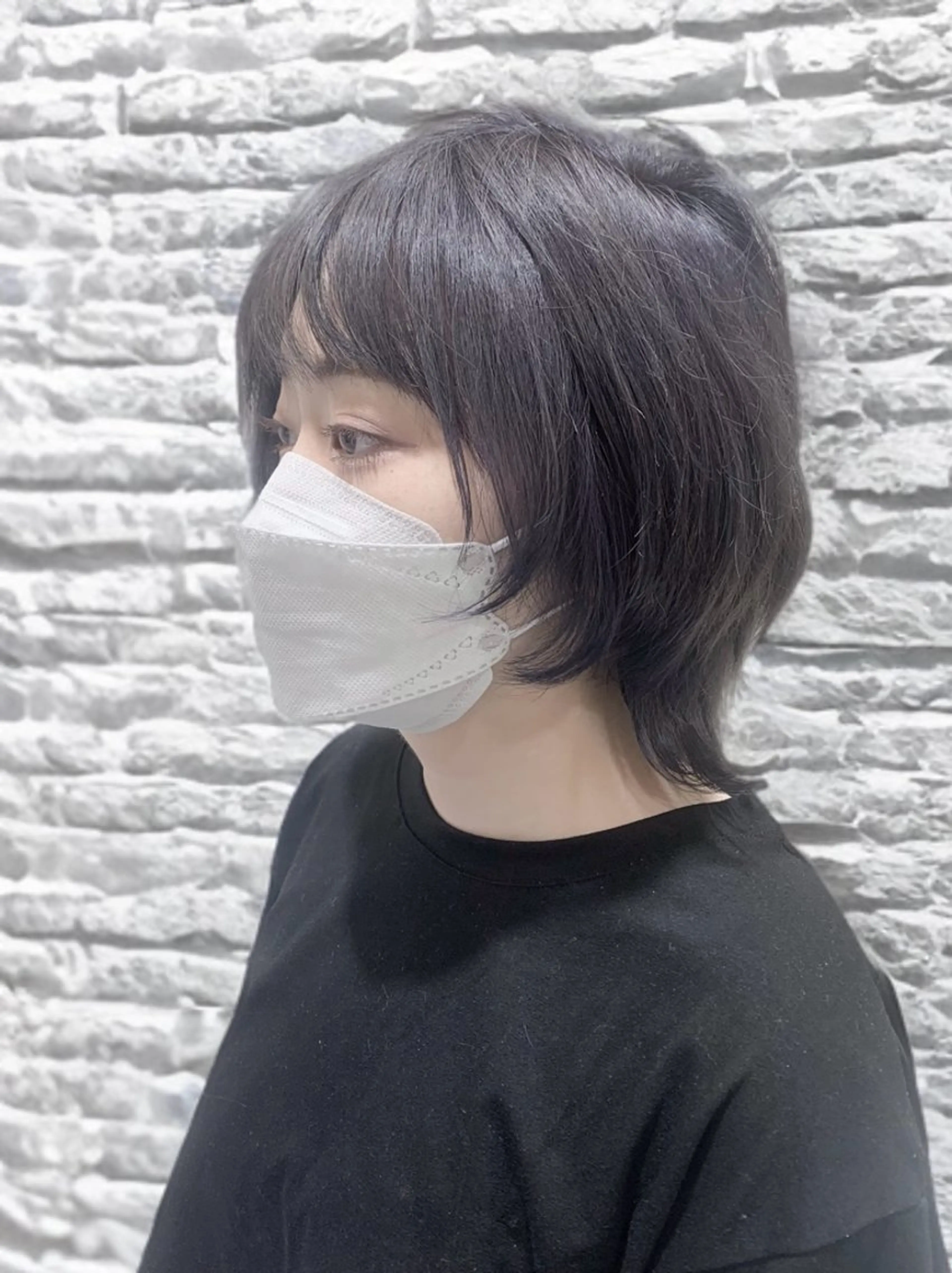 ショート ウルフカット カット ヘアカラー トリートメント 髪質改善×レイヤー 高嶋のヘアスタイル