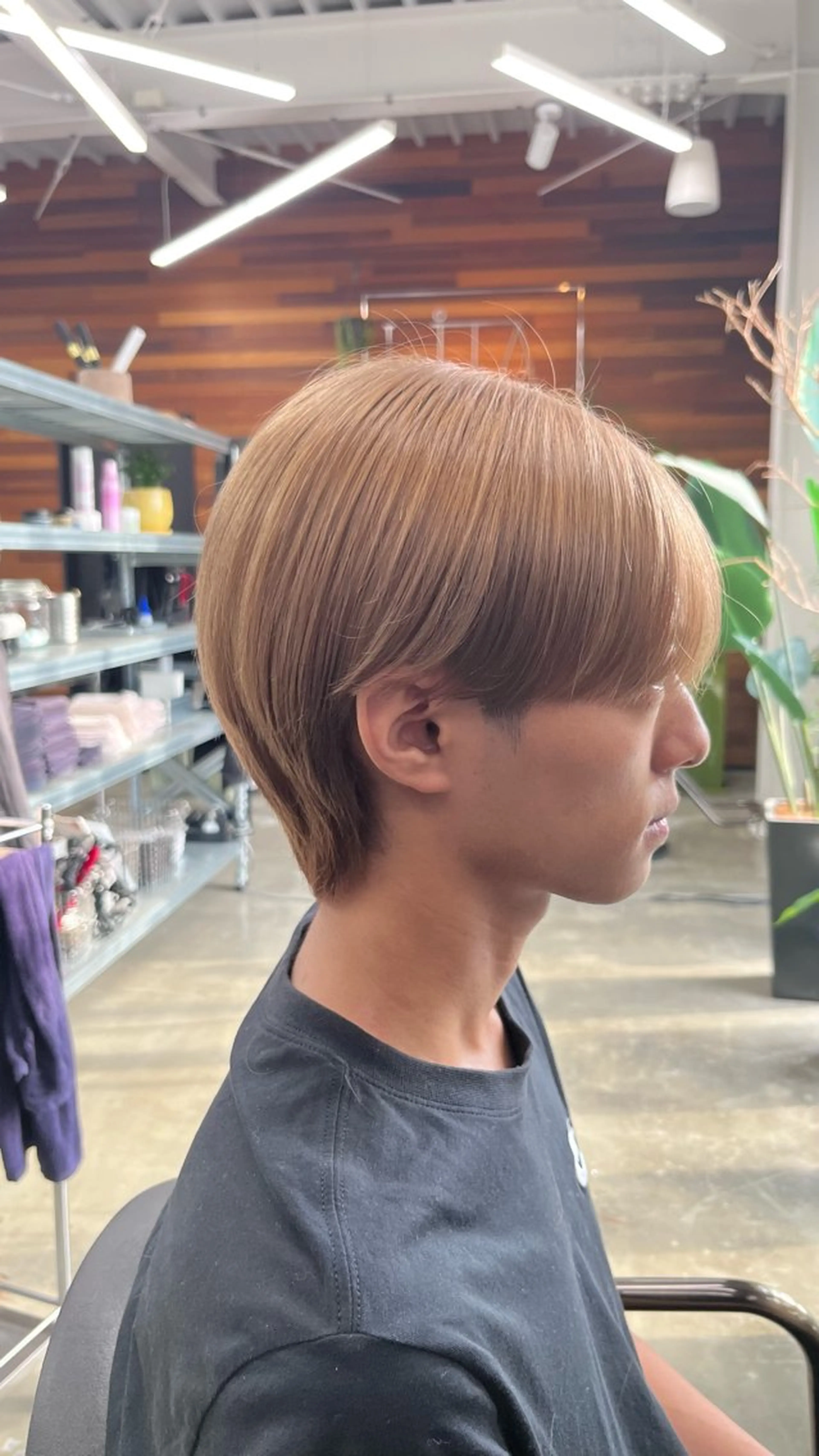 カラー メンズ パーマスタイル特化◎ 永戸圭汰のヘアスタイル