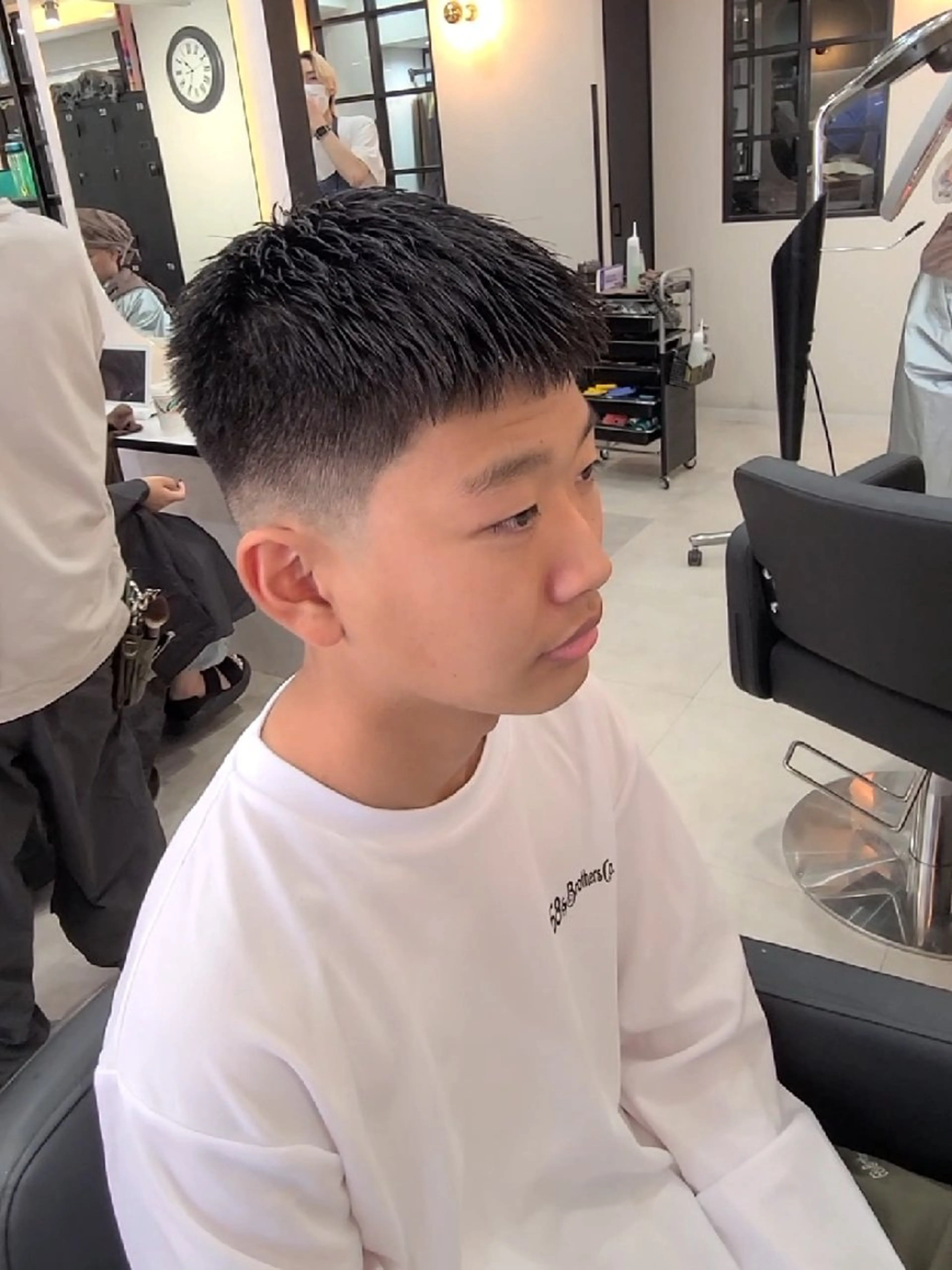 メンズ ショート フェードカット カット ヘアセット LEN名古屋/パーマ 海外ヘア/メンズ特化のヘアスタイル