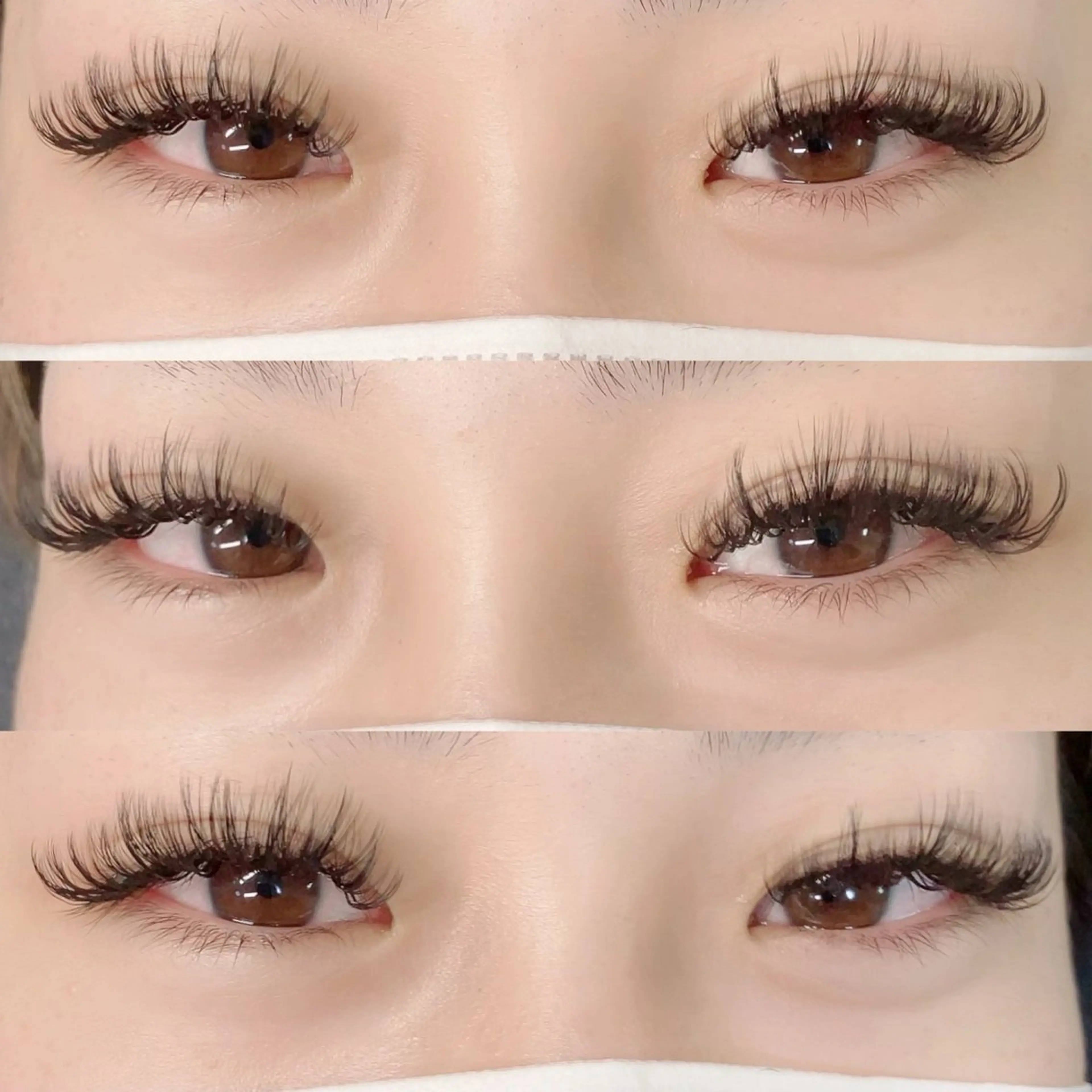 マツエク・マツパ 付け放題 ボリュームラッシュ linda lashesのマツエク・マツパデザイン