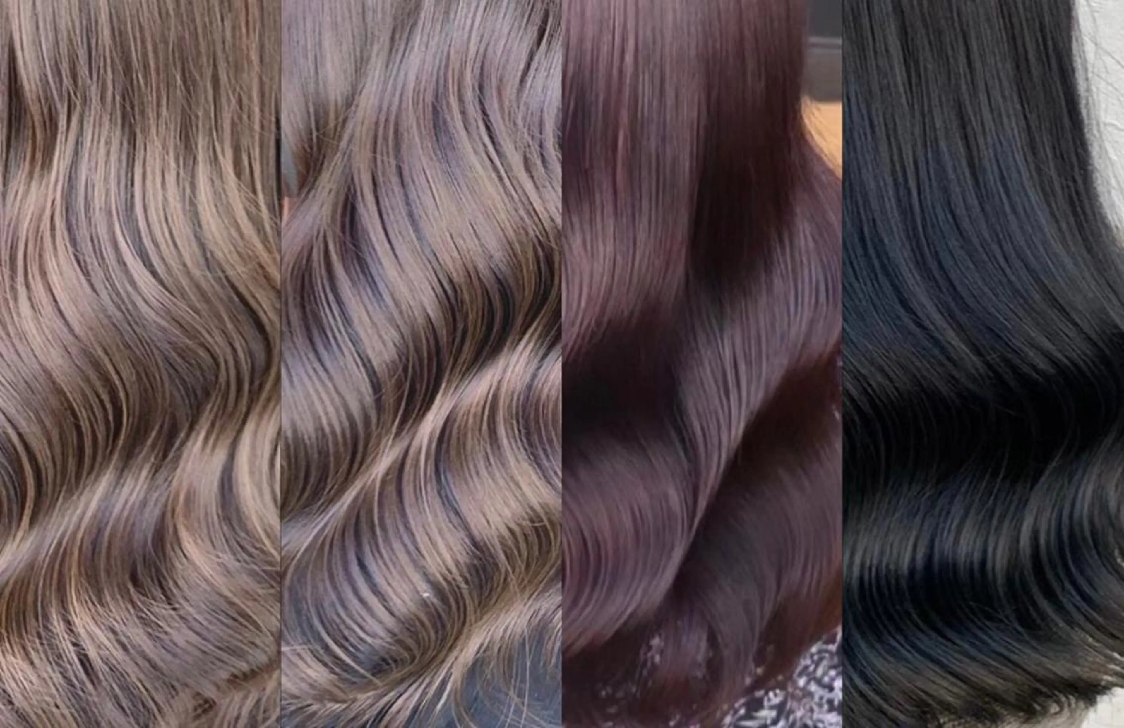 セミロング カラー ヘアアレンジ 髪質改善/ ツヤ髪カラー/高井のヘアスタイル