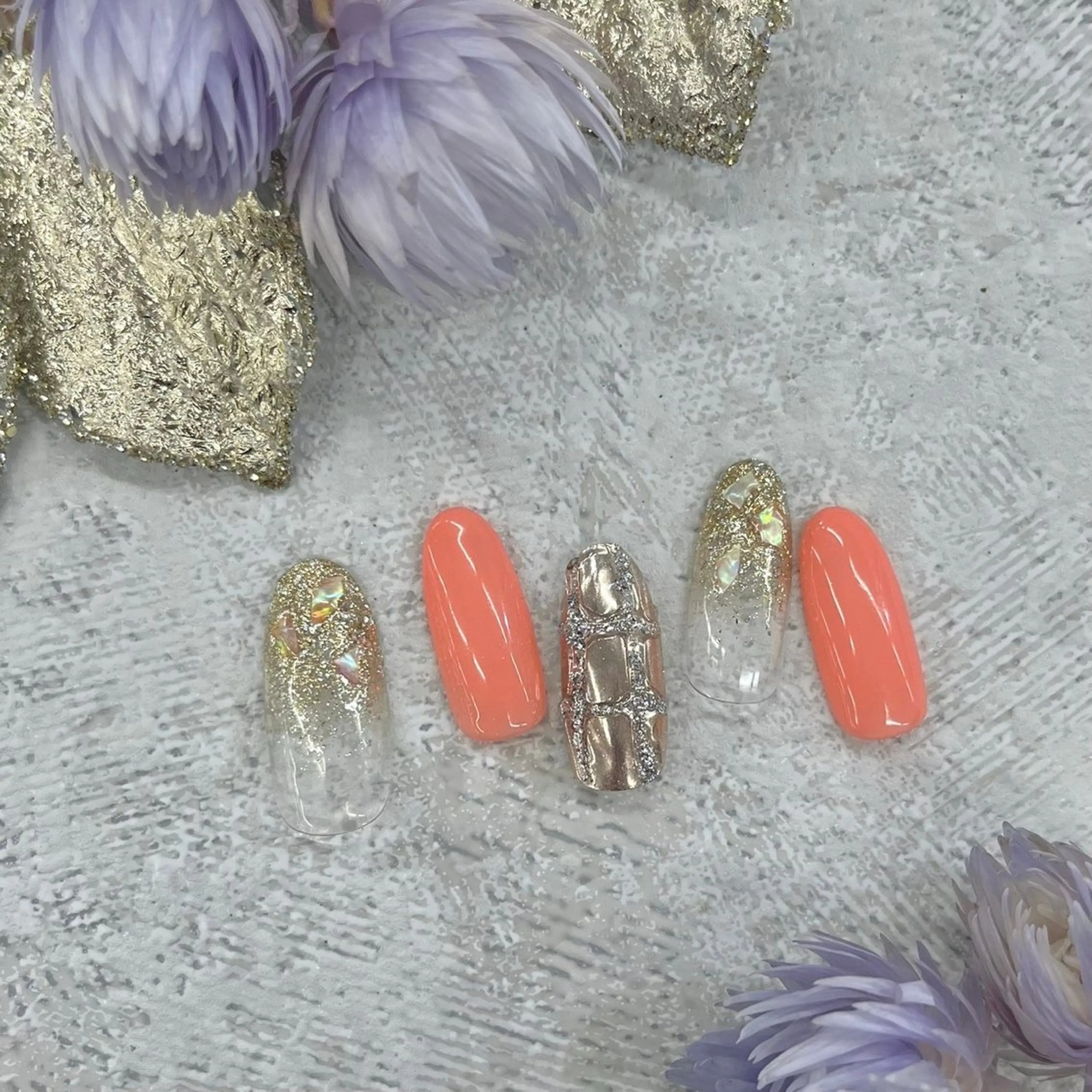 ネイル アートネイル シンプルネイル ネイルチップ ⭐︎休業中の練習⭐︎ JNA認定講師髙橋のネイルデザイン