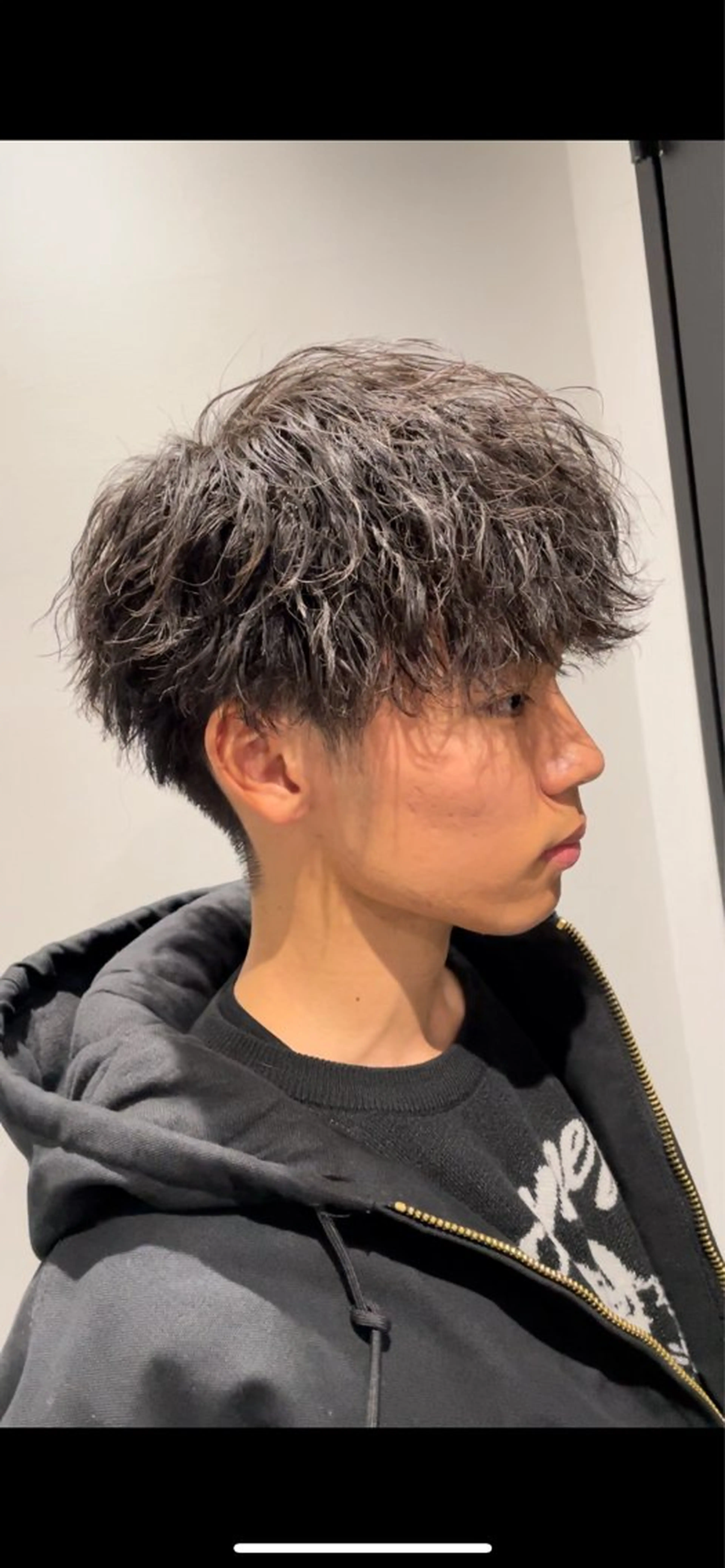 ショート パーマ メンズ メンズヘア 星野 拓海のヘアスタイル