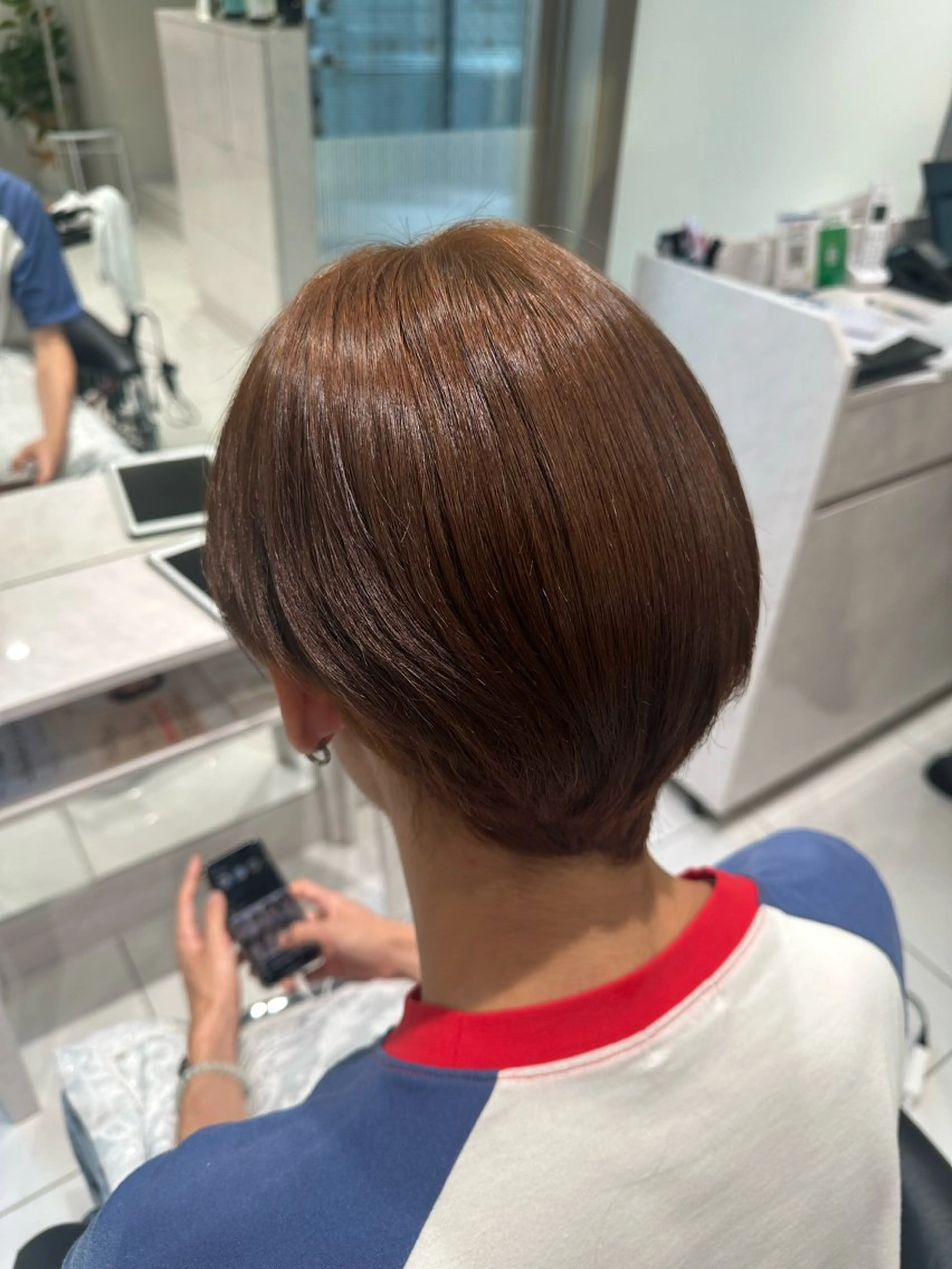 メンズ ブリーチなしWカラー /Hitomi☻のヘアスタイル