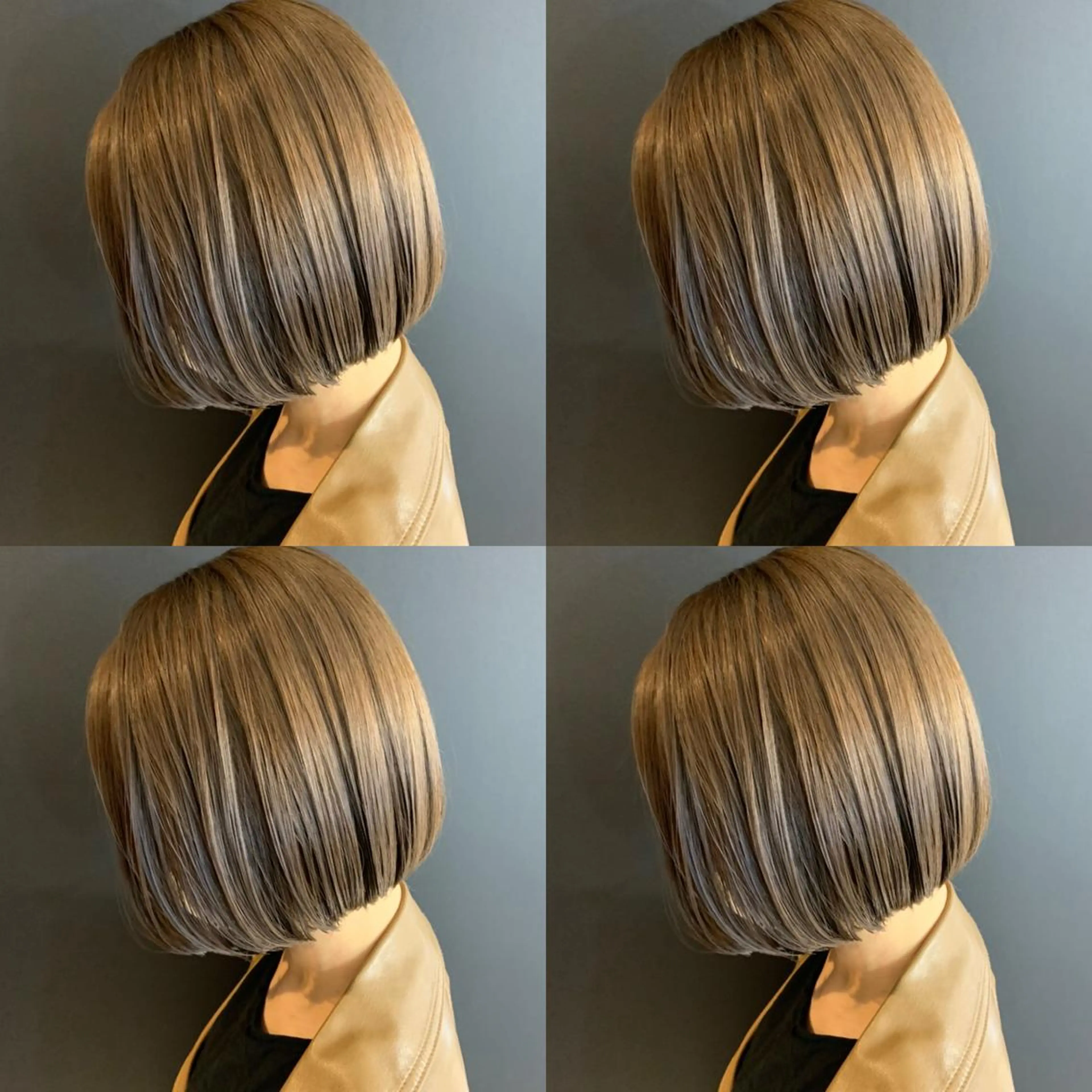 ショート カラー ボブ ✨髪質改善✖︎顔周り レイヤー✨ナカムラのヘアスタイル