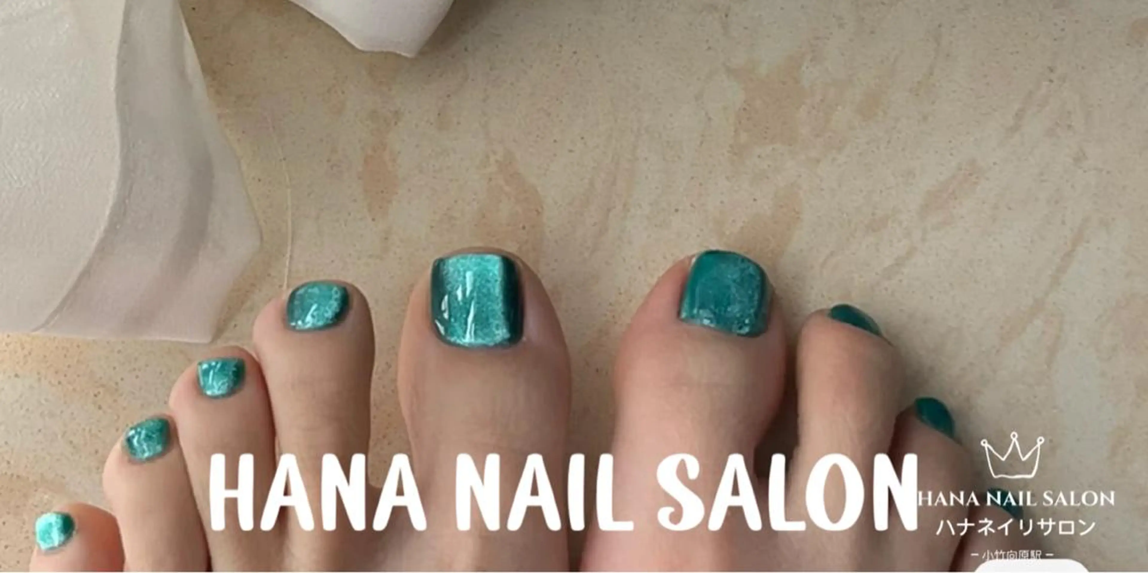 ネイル フットネイル HANA ART NAIL SALONのネイルデザイン