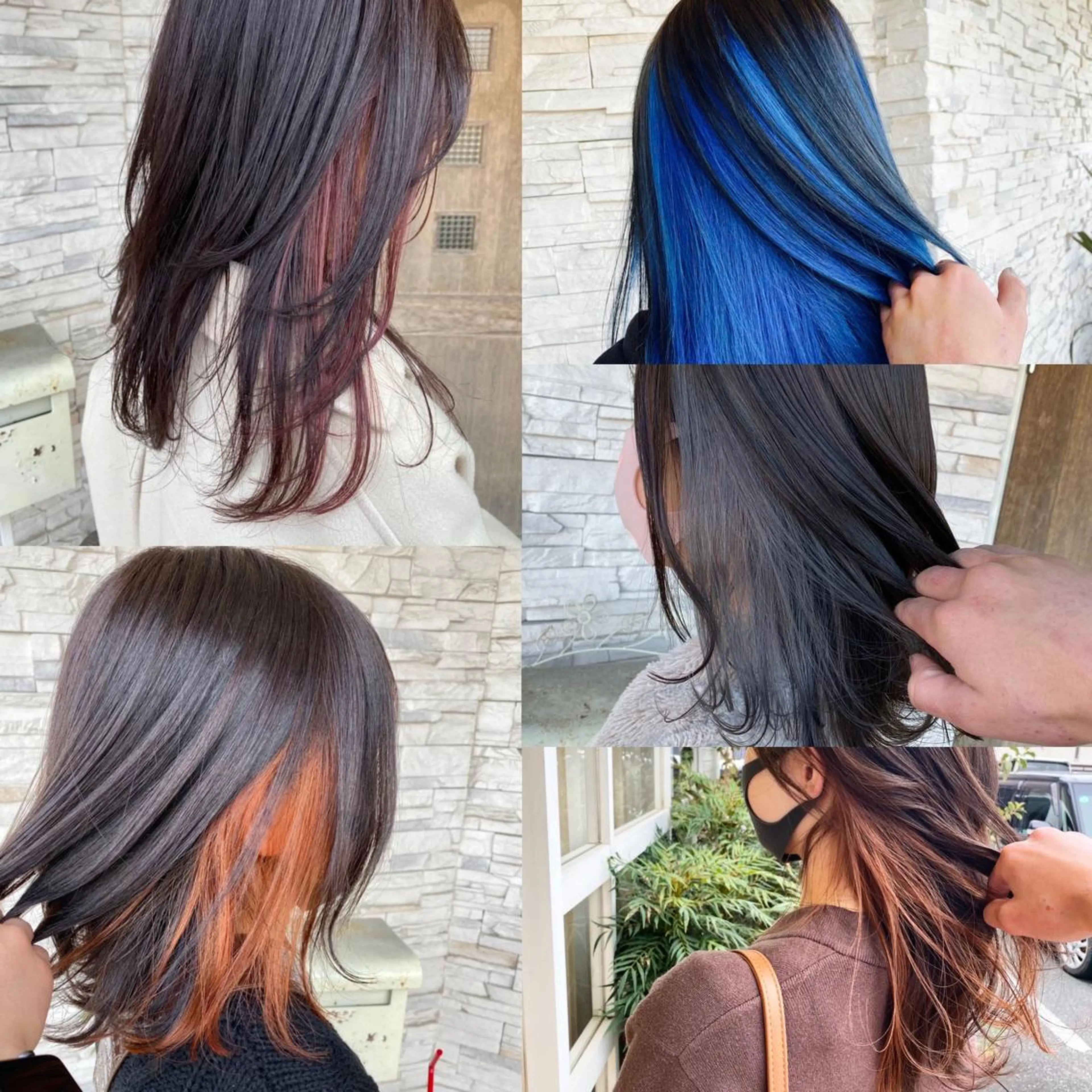 ミディアム ヘアカラー 大橋 聖哉のヘアスタイル