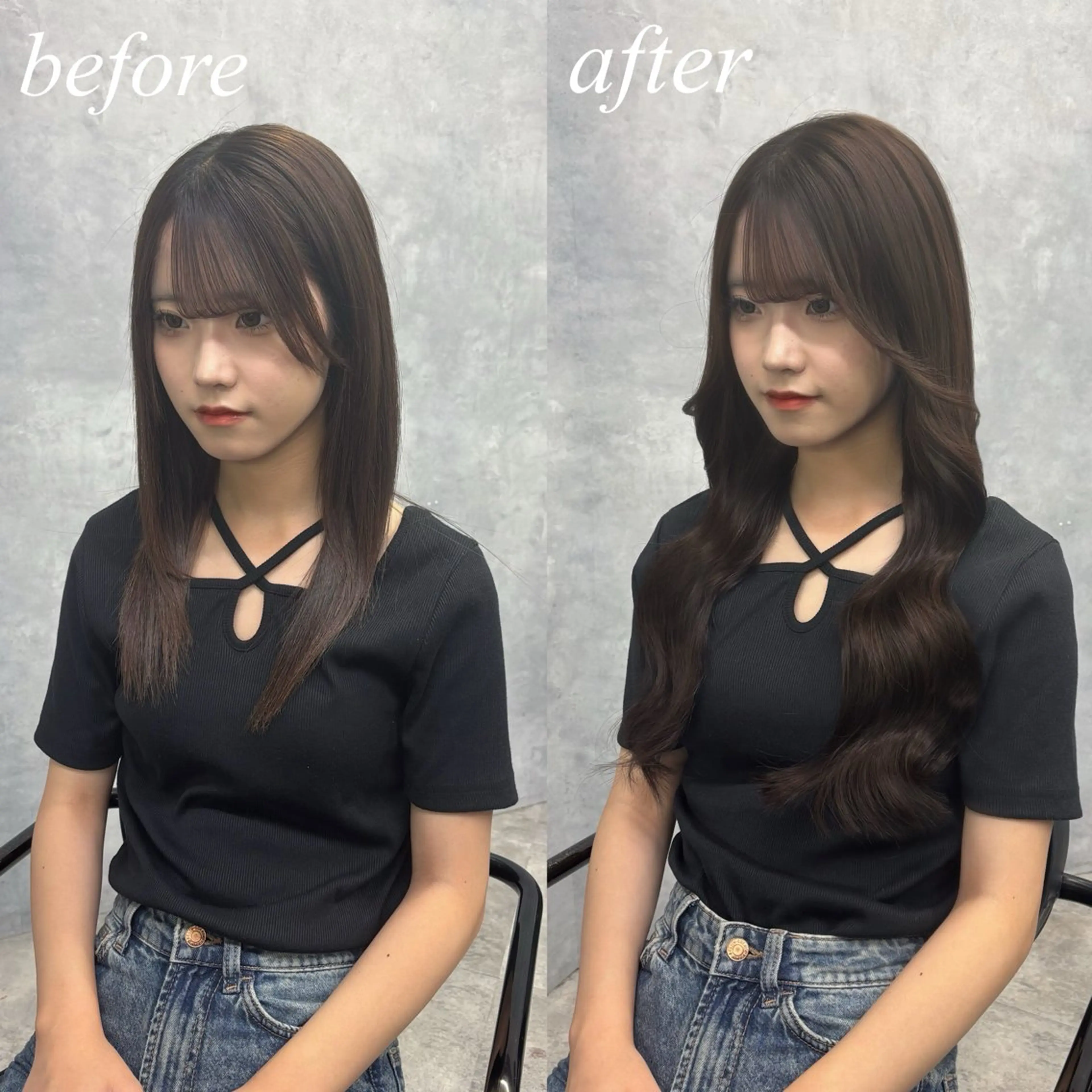 ロング エクステ&"盛れる" 艶髪✨SYURIのヘアスタイル