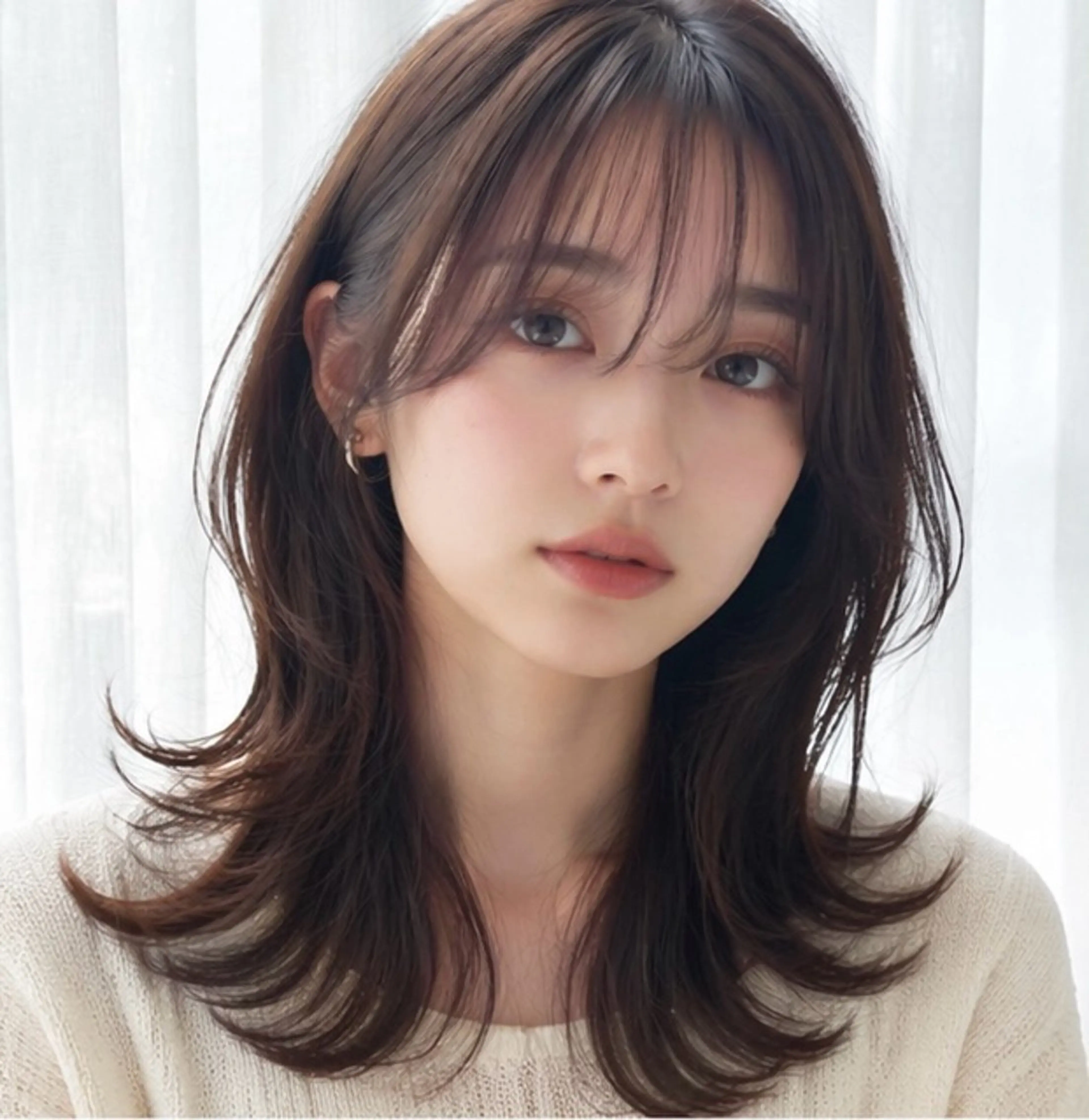 ロング レイヤーカット カットモデル募 集🩵AYAKA🩵のヘアスタイル