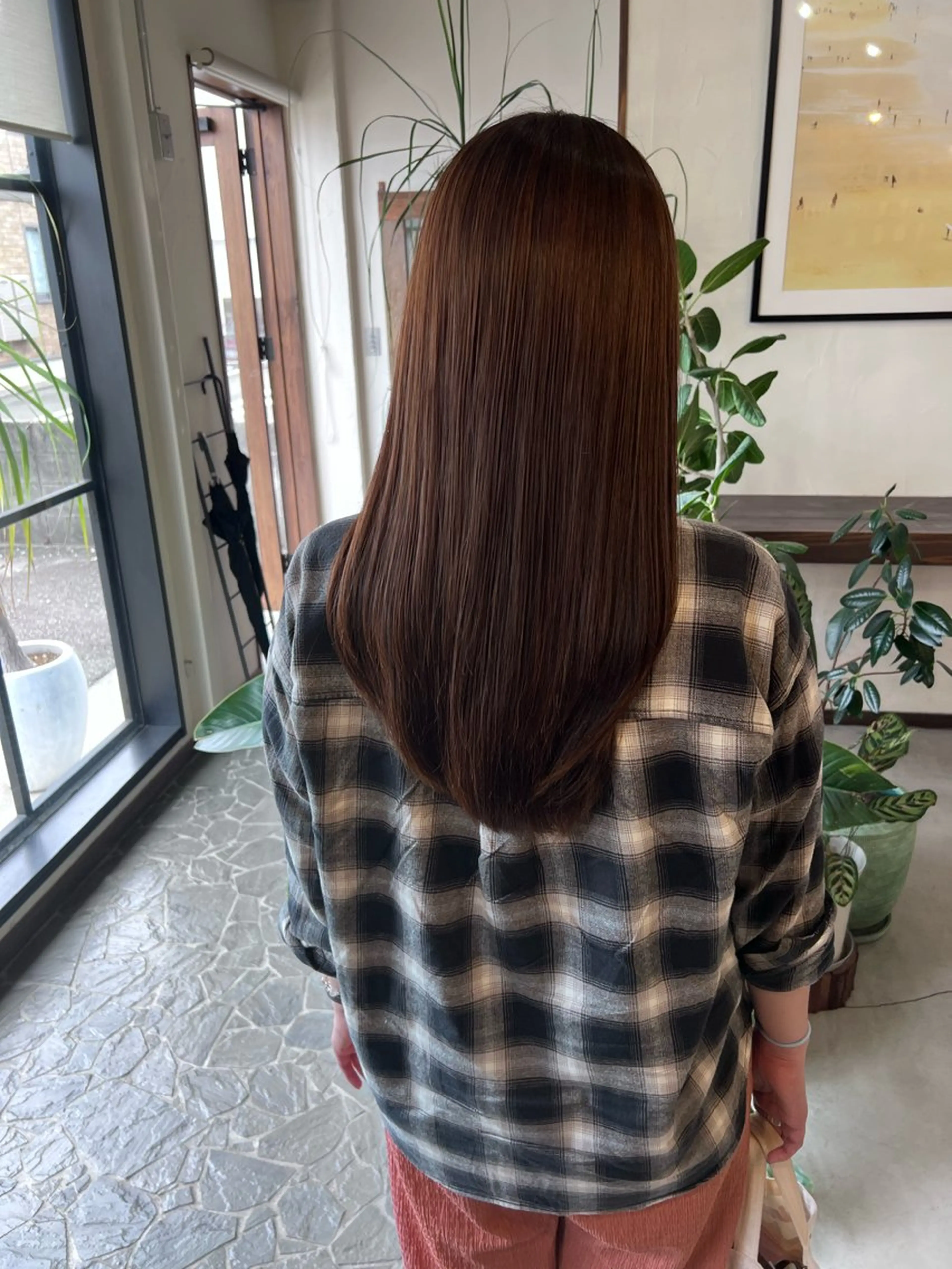 ロング 石崎 美帆のヘアスタイル