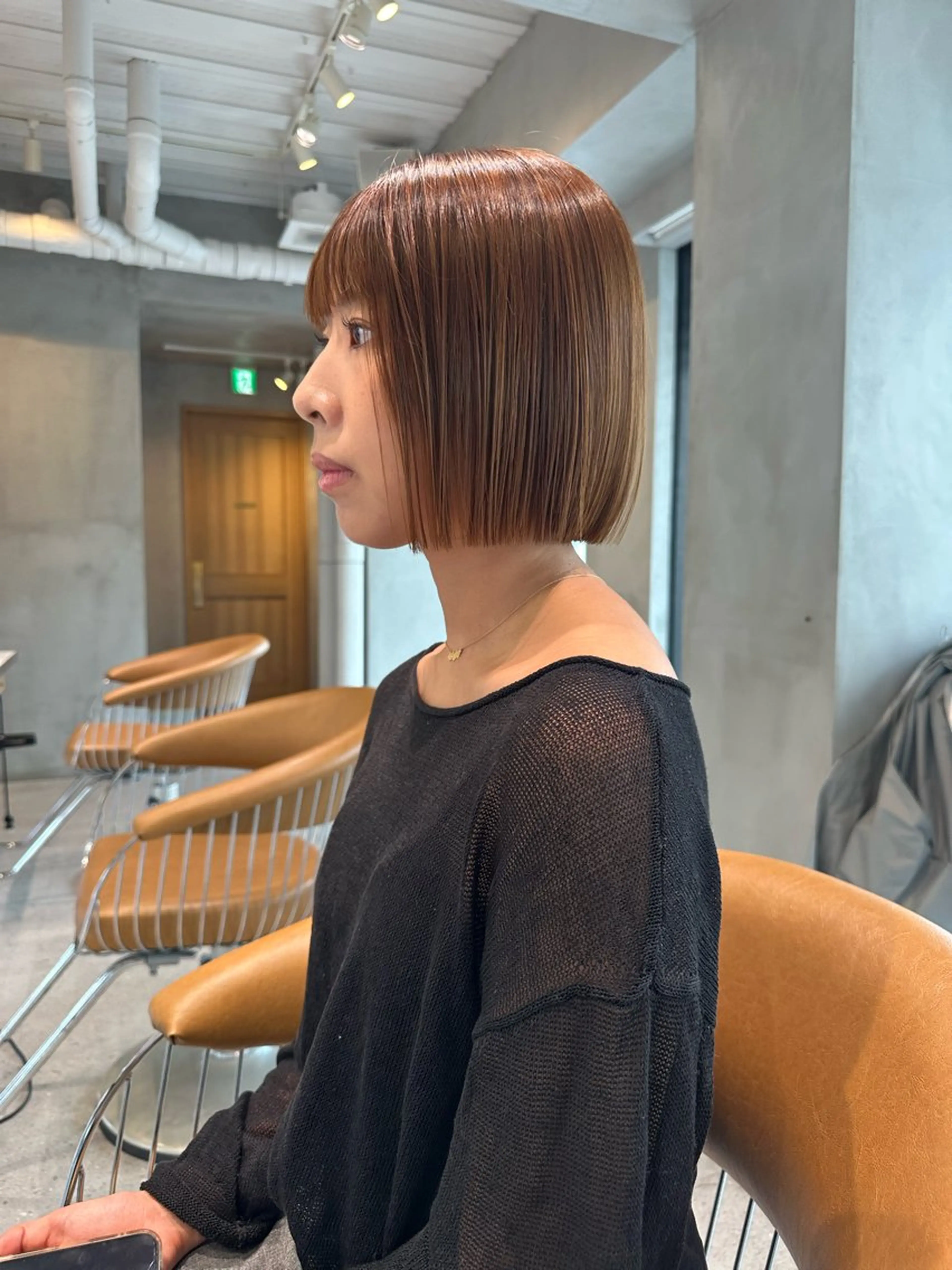 ショート ボブ 福島 立也のヘアスタイル