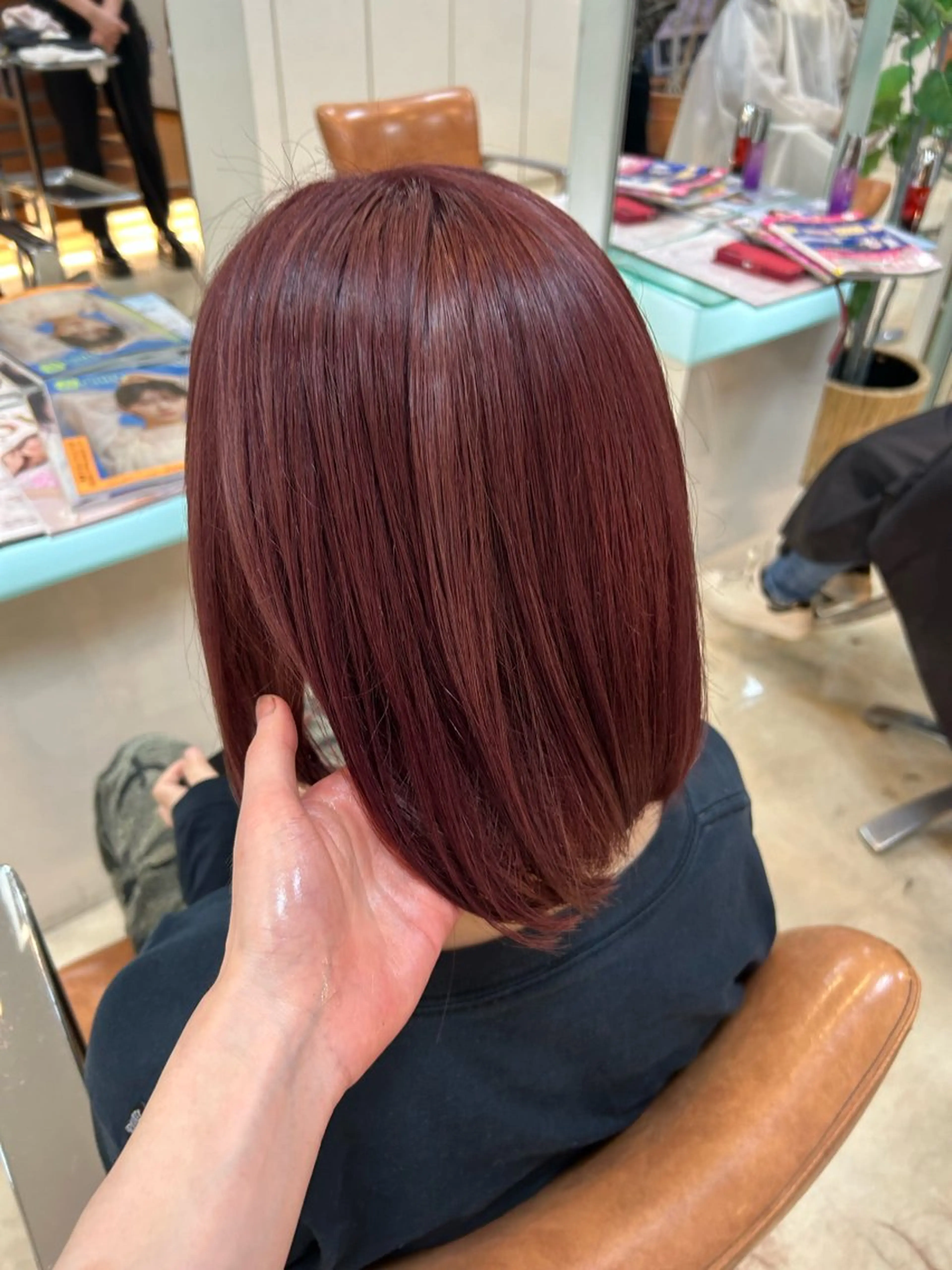 カラー 川村 菜々のヘアスタイル