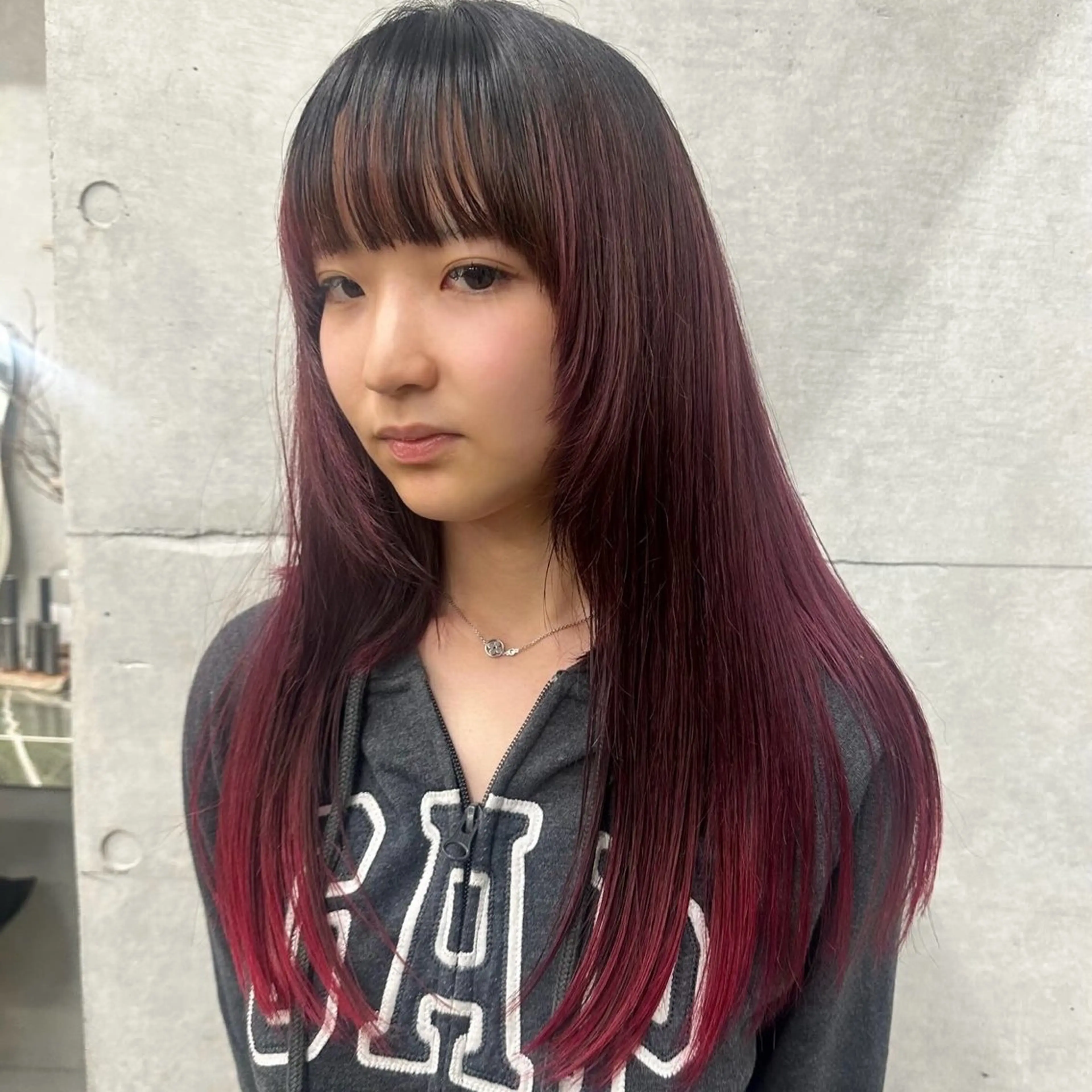 ミディアム カラー Hiroto/表参道 ブリーチカラー⚡️のヘアスタイル