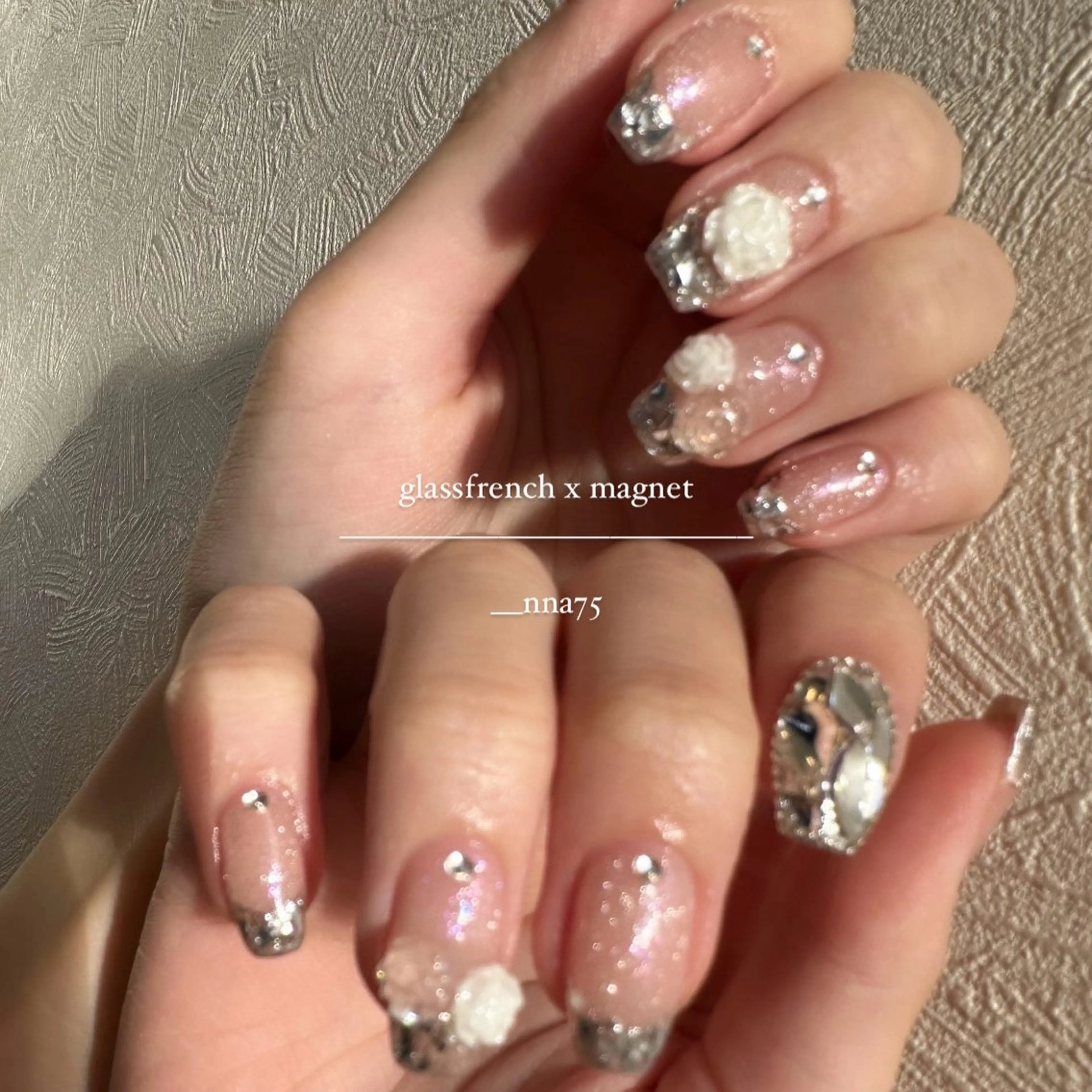 ネイル GRANDE OSU Anna 🧸💛のネイルデザイン