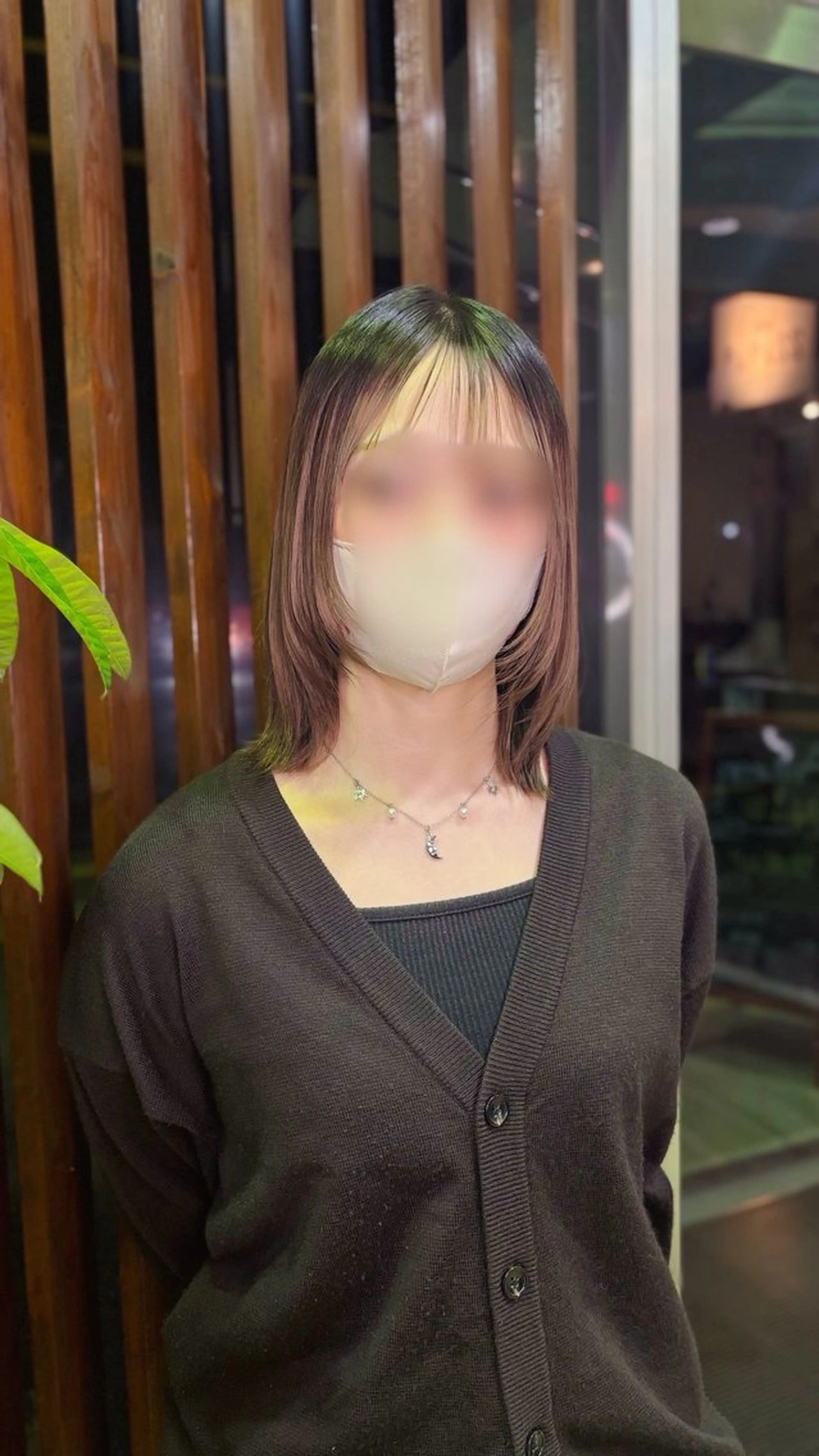 ミディアム カット 岡山レイヤーカット/ 髪質改善/松島大己のヘアスタイル