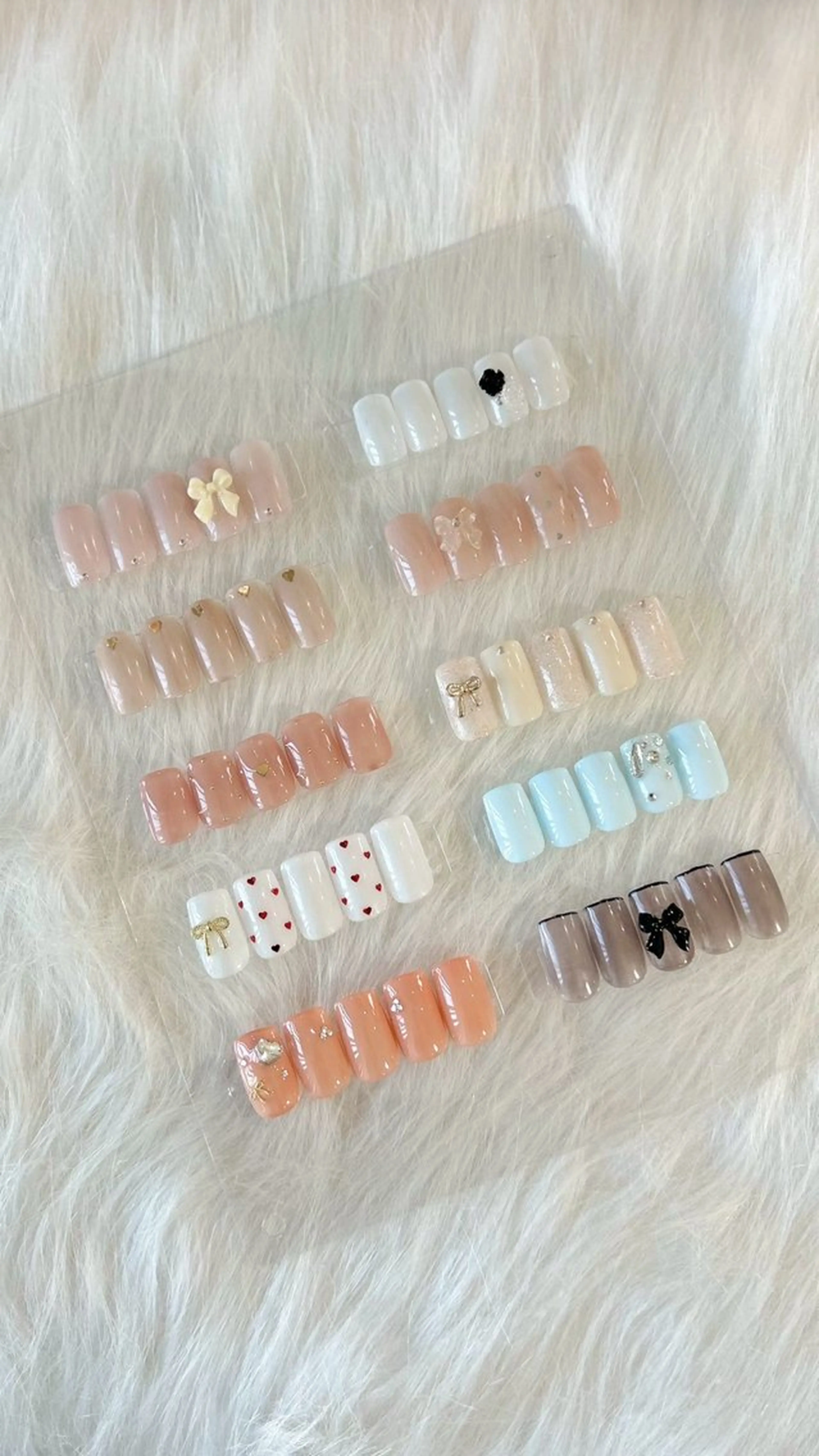 ネイル 長さ出し ハンドネイル EmaNail 🧸Momokaのネイルデザイン