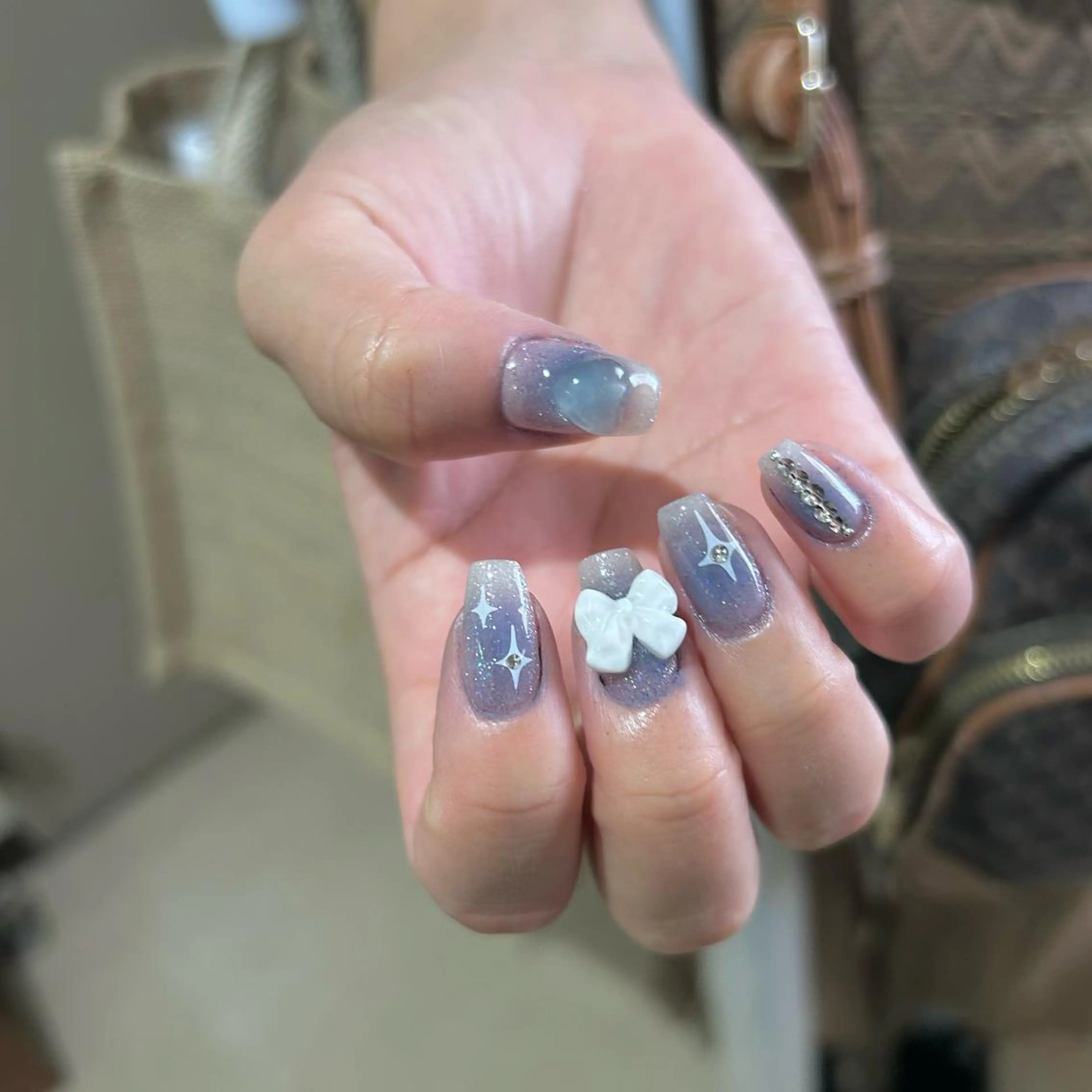 ネイル ハンドネイル パラあり！フィルイン 美フォルムのネイルデザイン