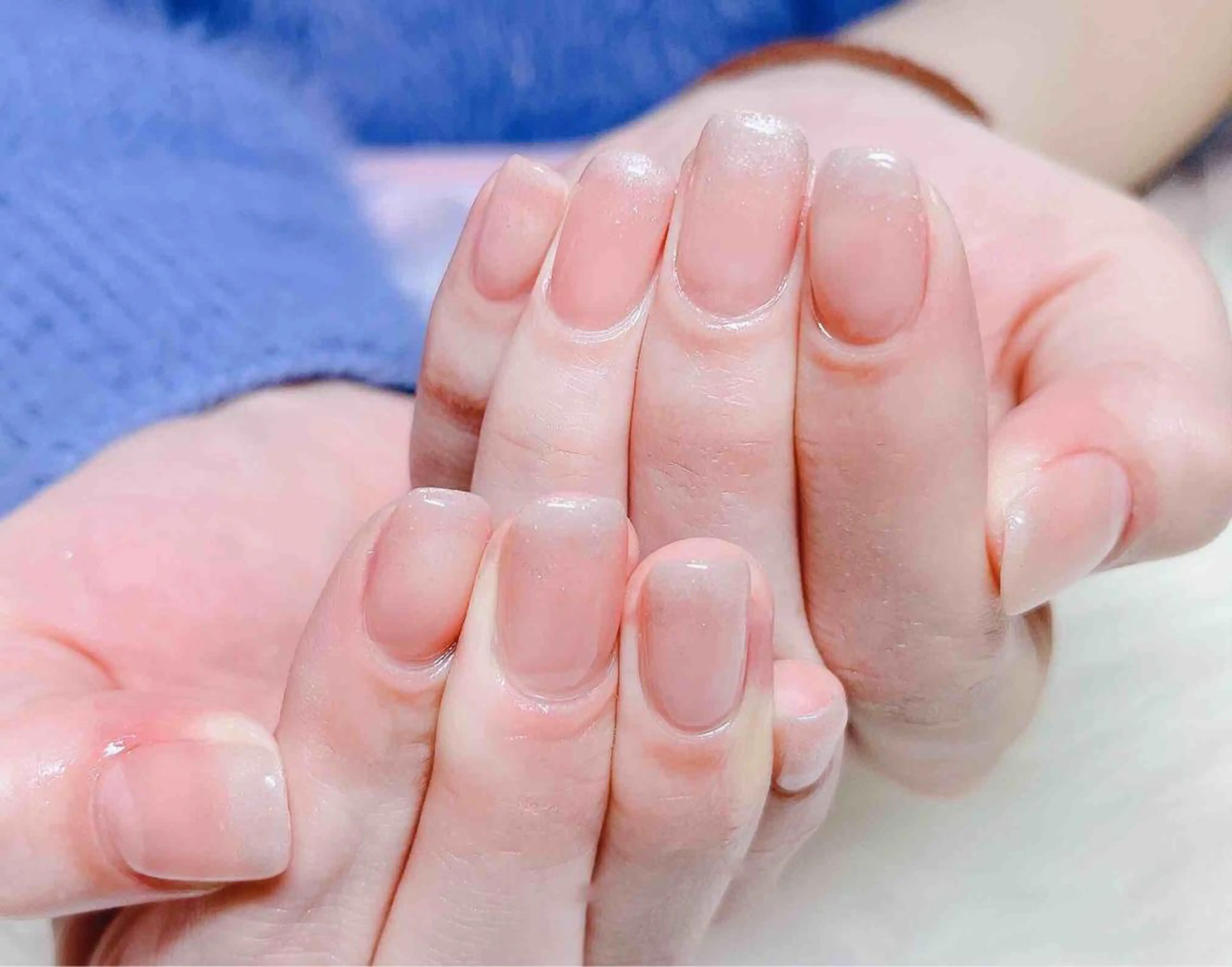 ネイル ハンドネイル MoonNail ユリ🌸のネイルデザイン