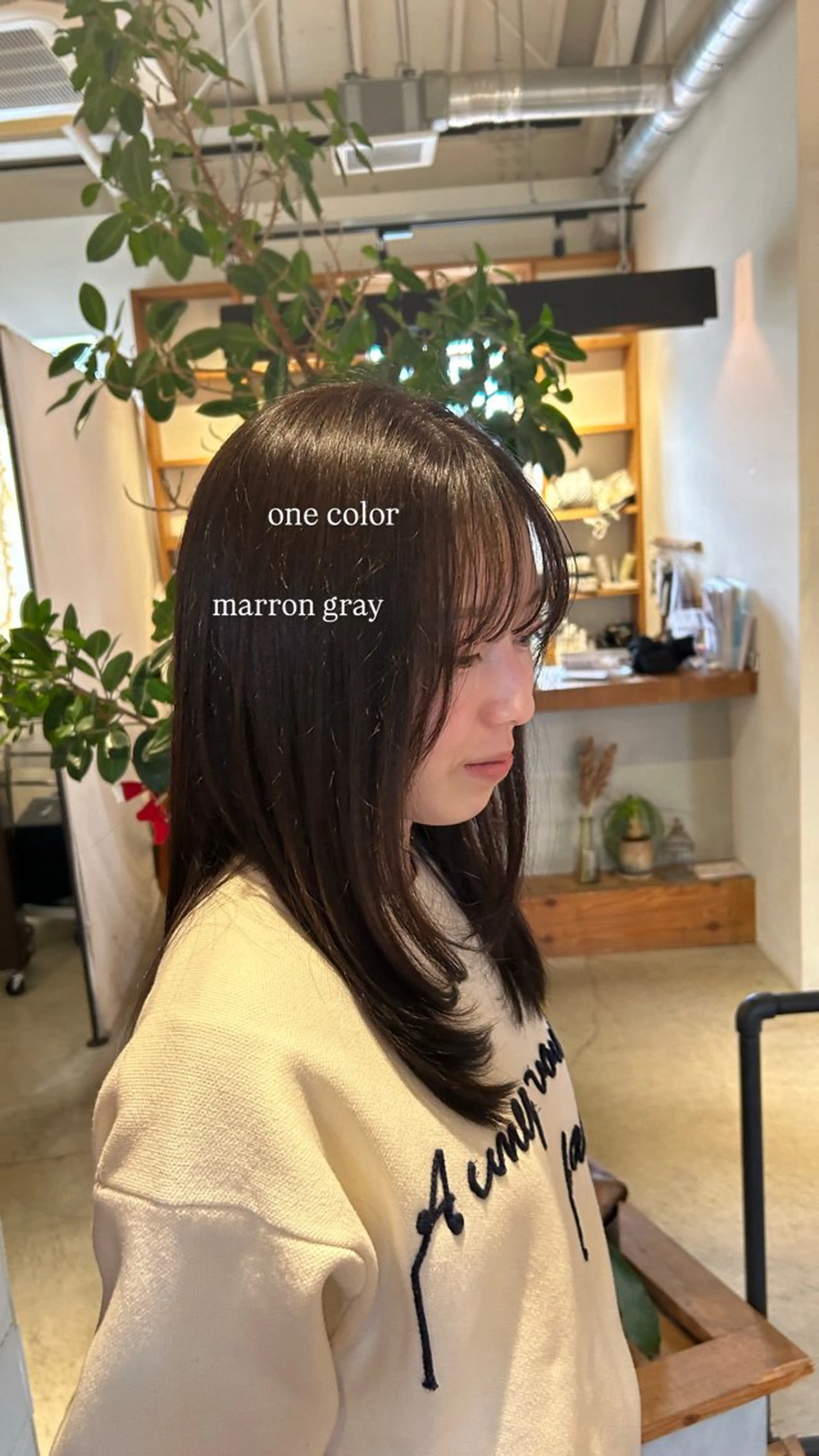 カラー swag所属・豊橋/オリーブ系/ 暖色系/さらのヘアスタイル