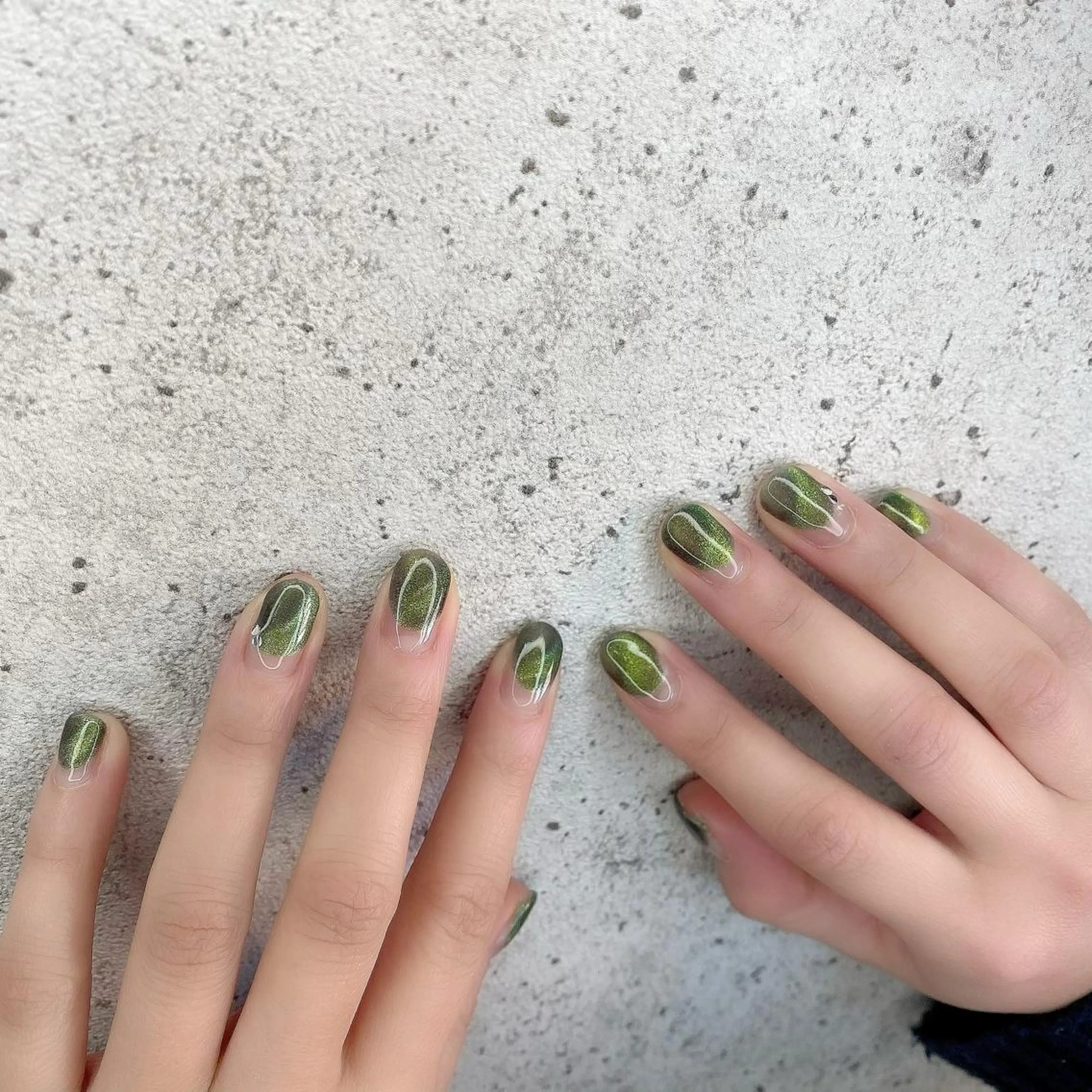 ミディアム カラー パーマ ヘアアレンジ メンズ キッズ ネイル マツエク・マツパ Salon Ｋのネイルデザイン