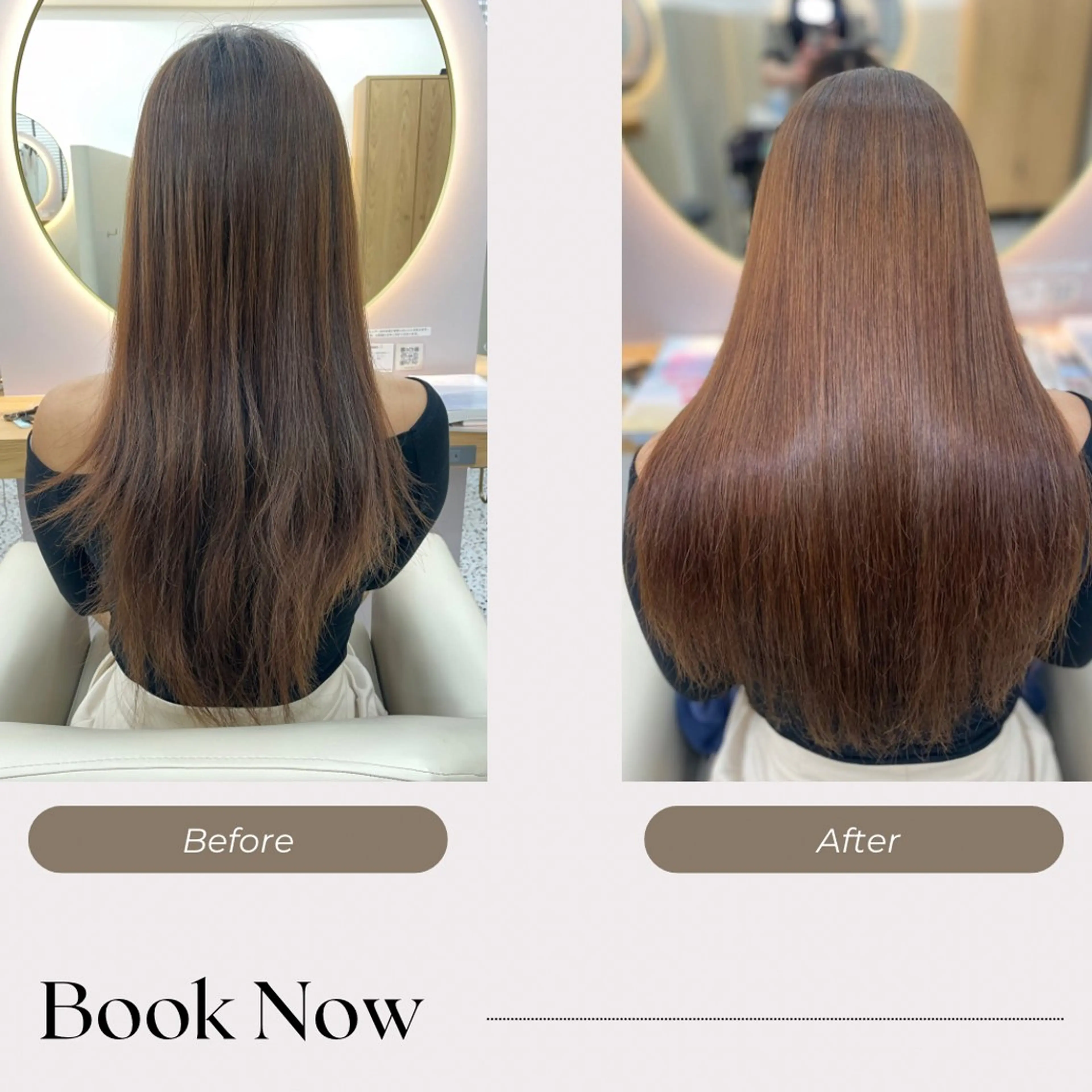 ロング 縮毛矯正 トリートメント 髪質改善/艶カラー✨ 𝔂𝓾𝓴𝓲のヘアスタイル