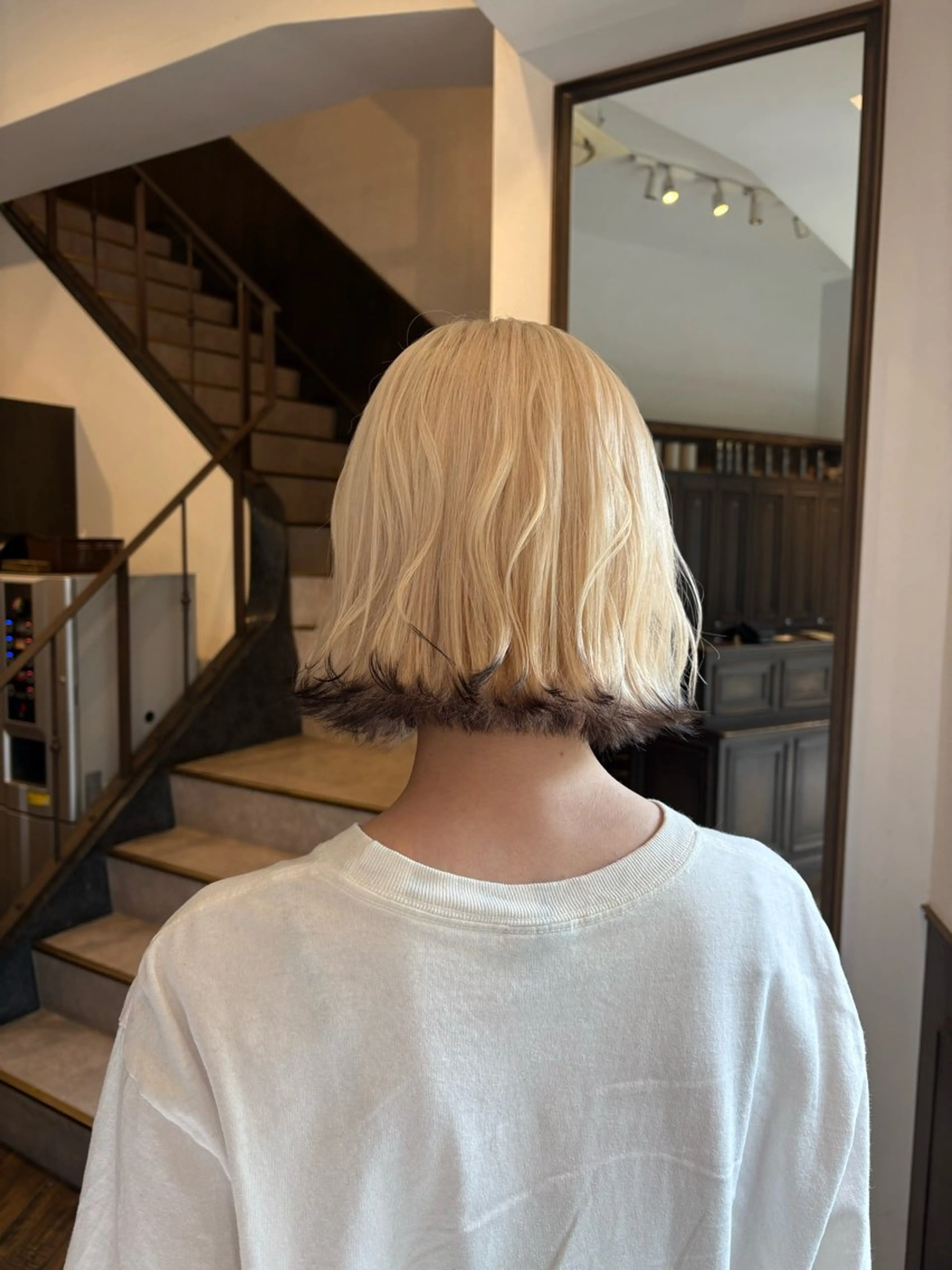 ショート カラー noa 似合わせ︰ 透明感︰韓国風のヘアスタイル