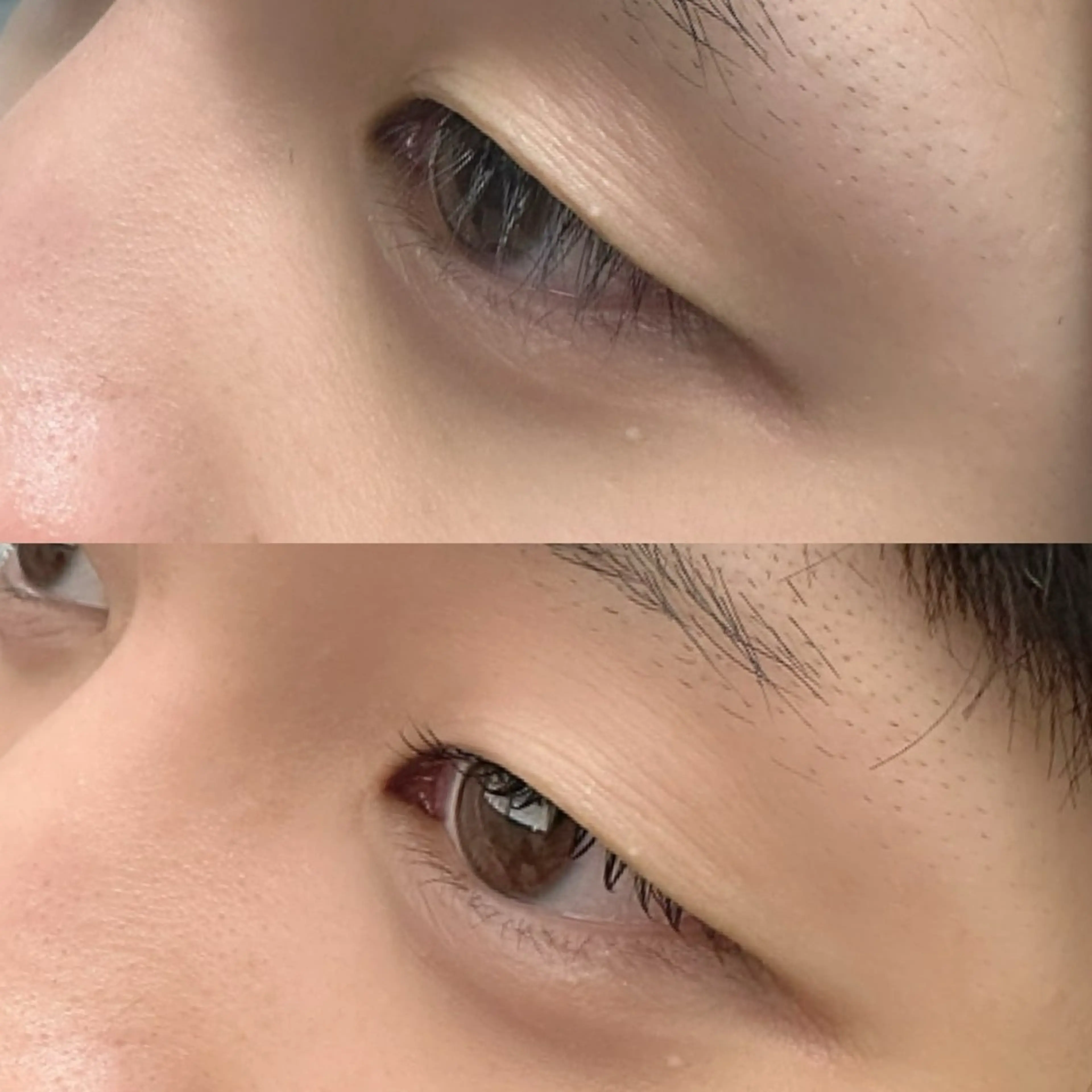 メンズまつげパーマの写真