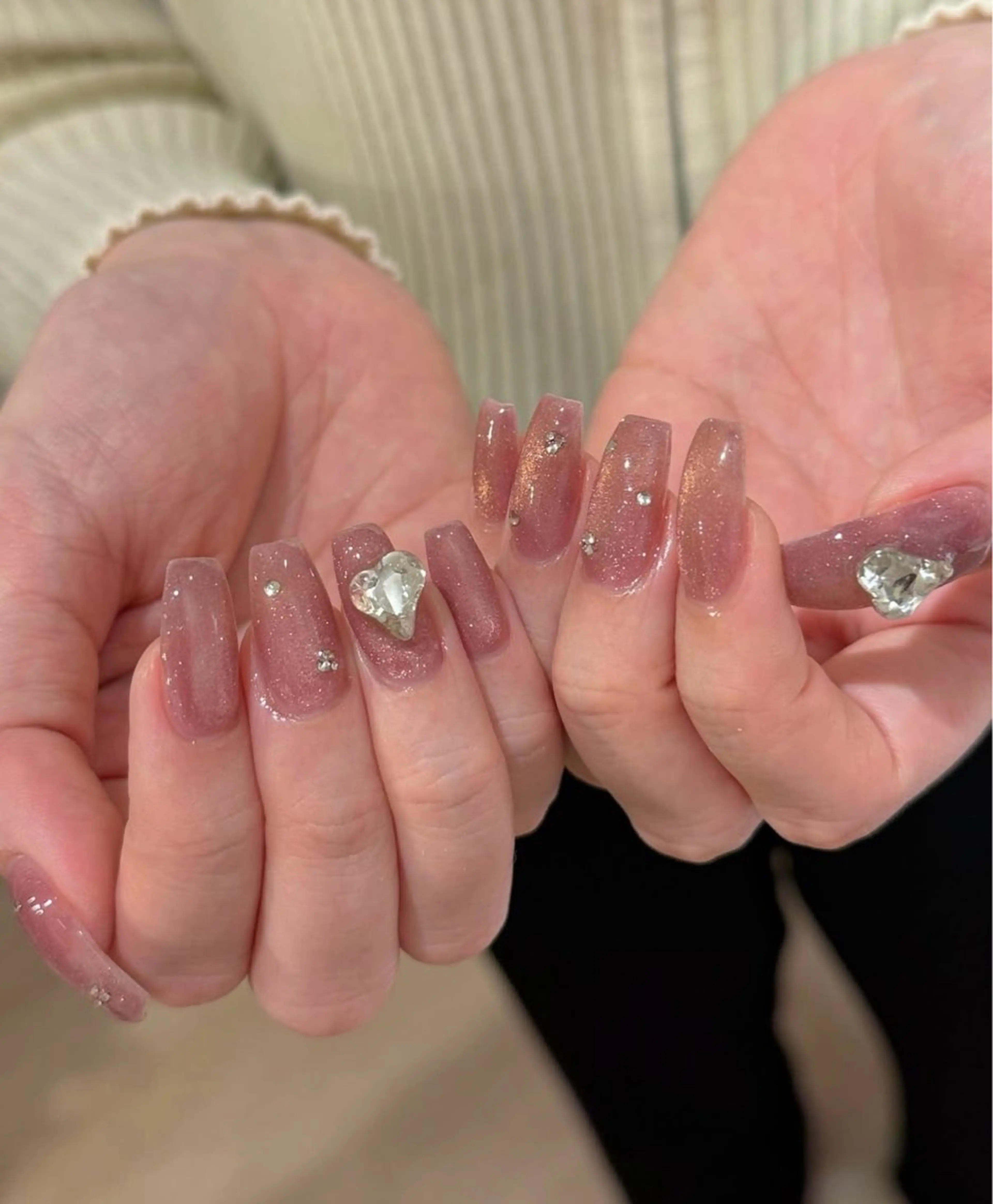 ネイル 韓国ネイル ニュアンスネイル シンプルネイル ワンホンネイル Nihonthy Nail 新宿のネイルデザイン