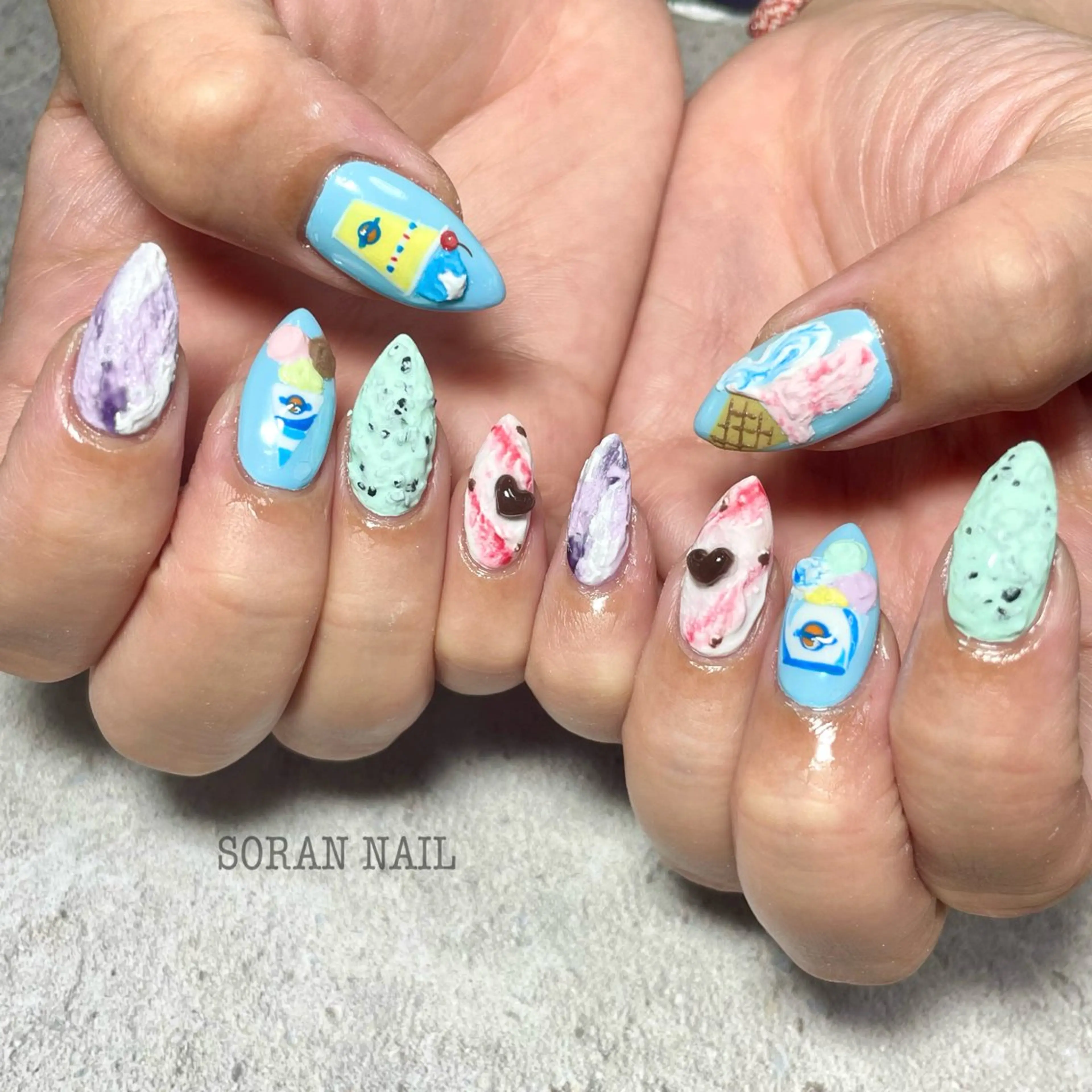 ネイル ハンドネイル soran nailのネイルデザイン