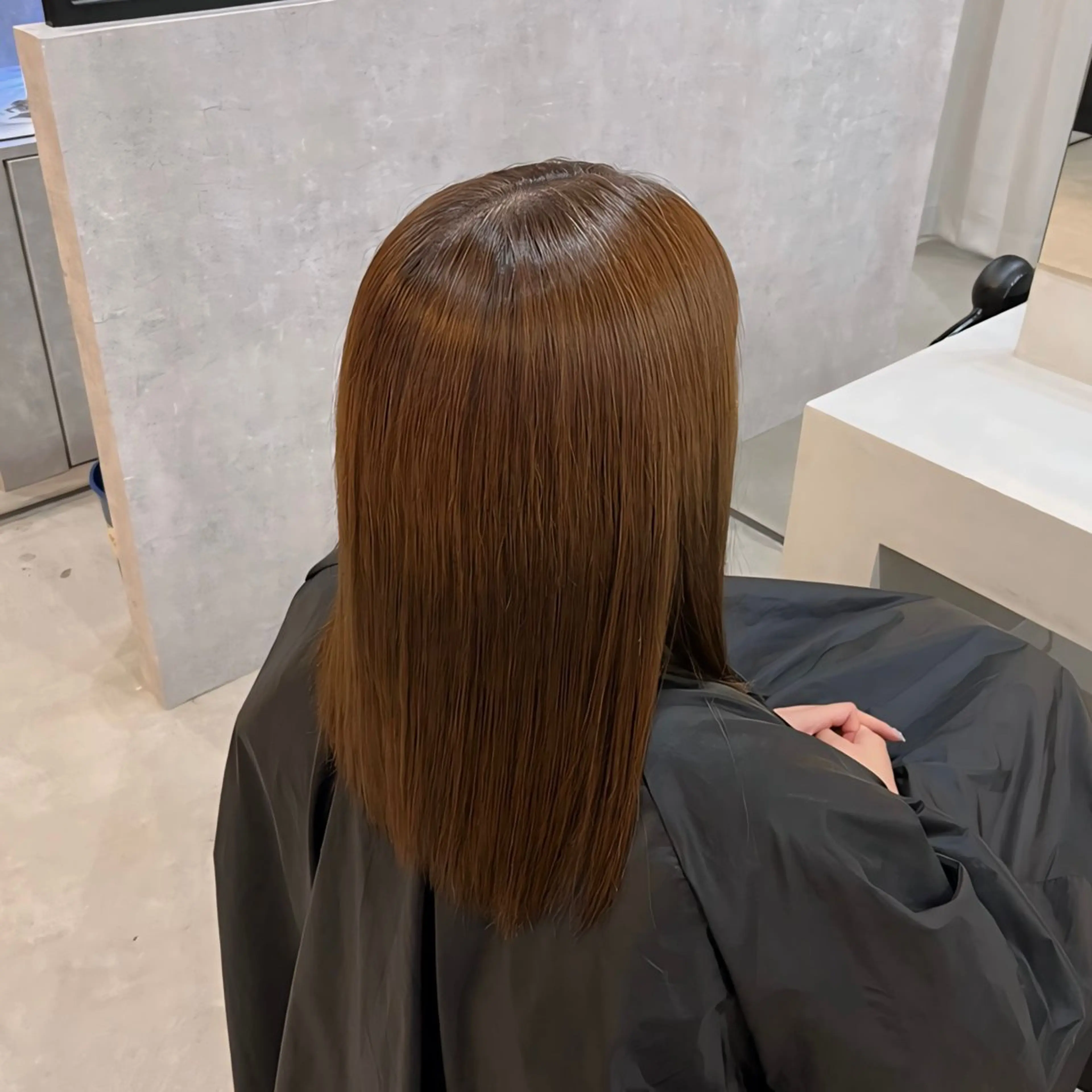 セミロング 【レイヤー×透明感 カラー】mayaのヘアスタイル