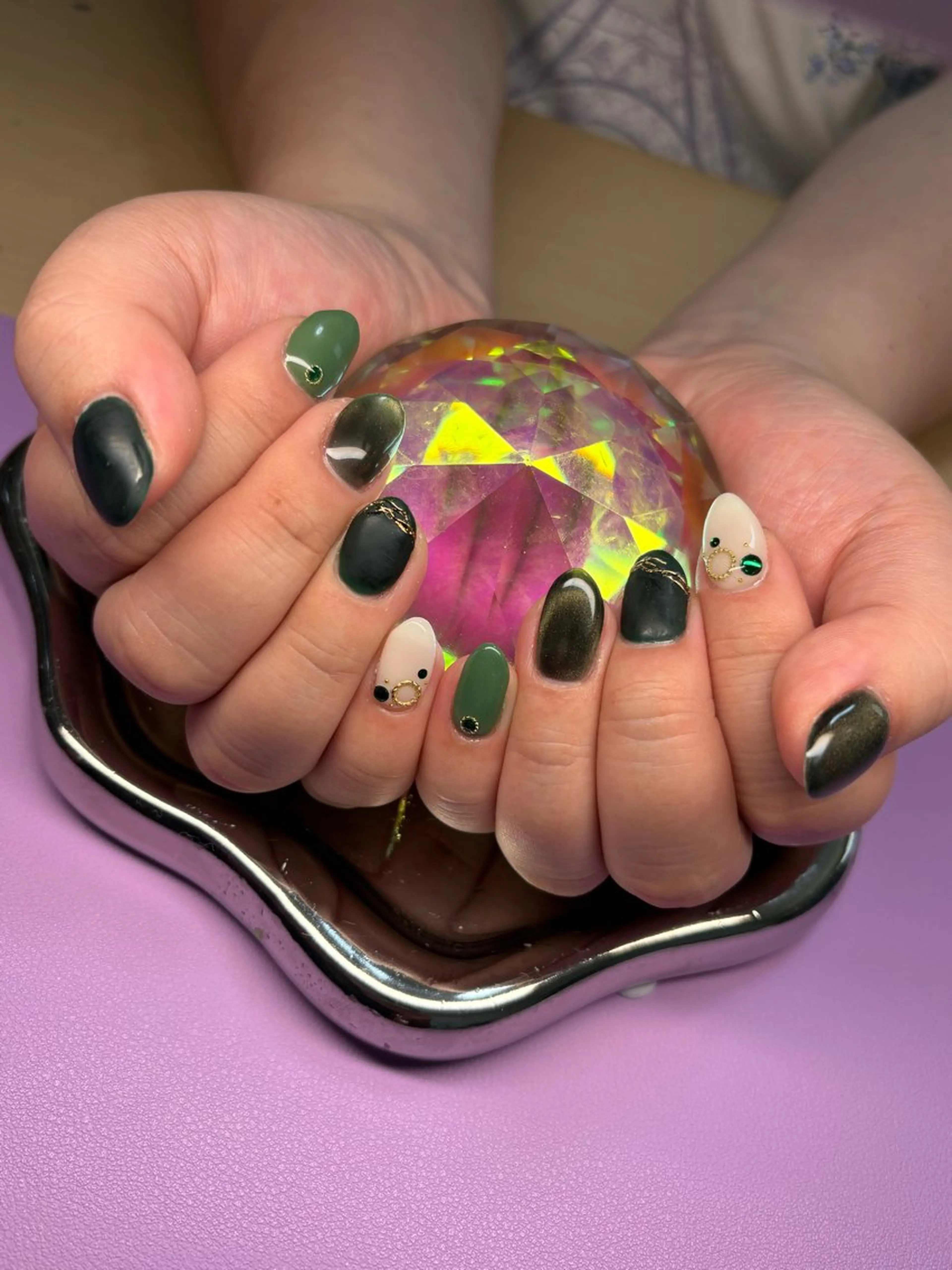 オフィス向けネイル💅の写真