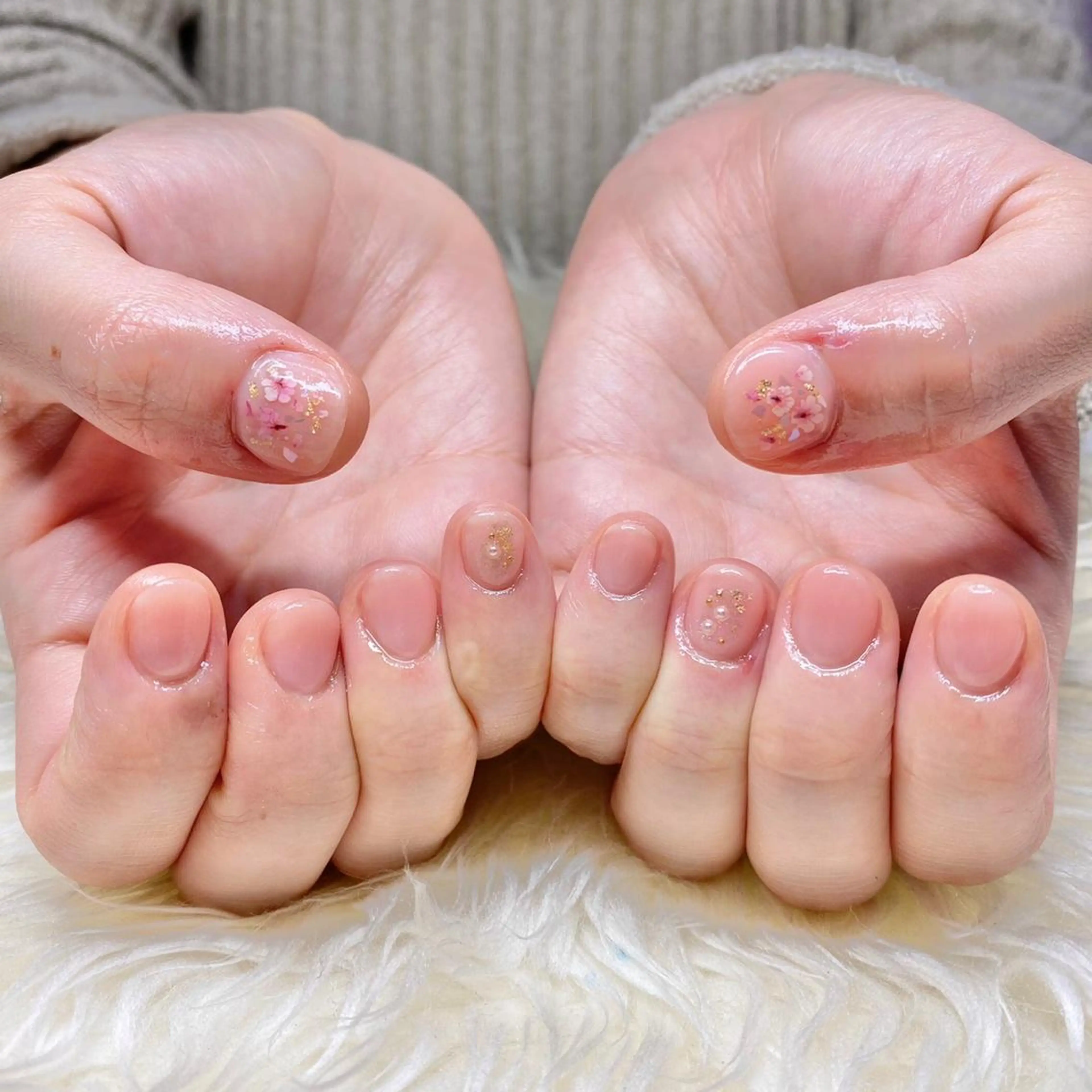 ネイル ブライダルネイル ハンドネイル Nail&eye Belire 新宿のネイルデザイン