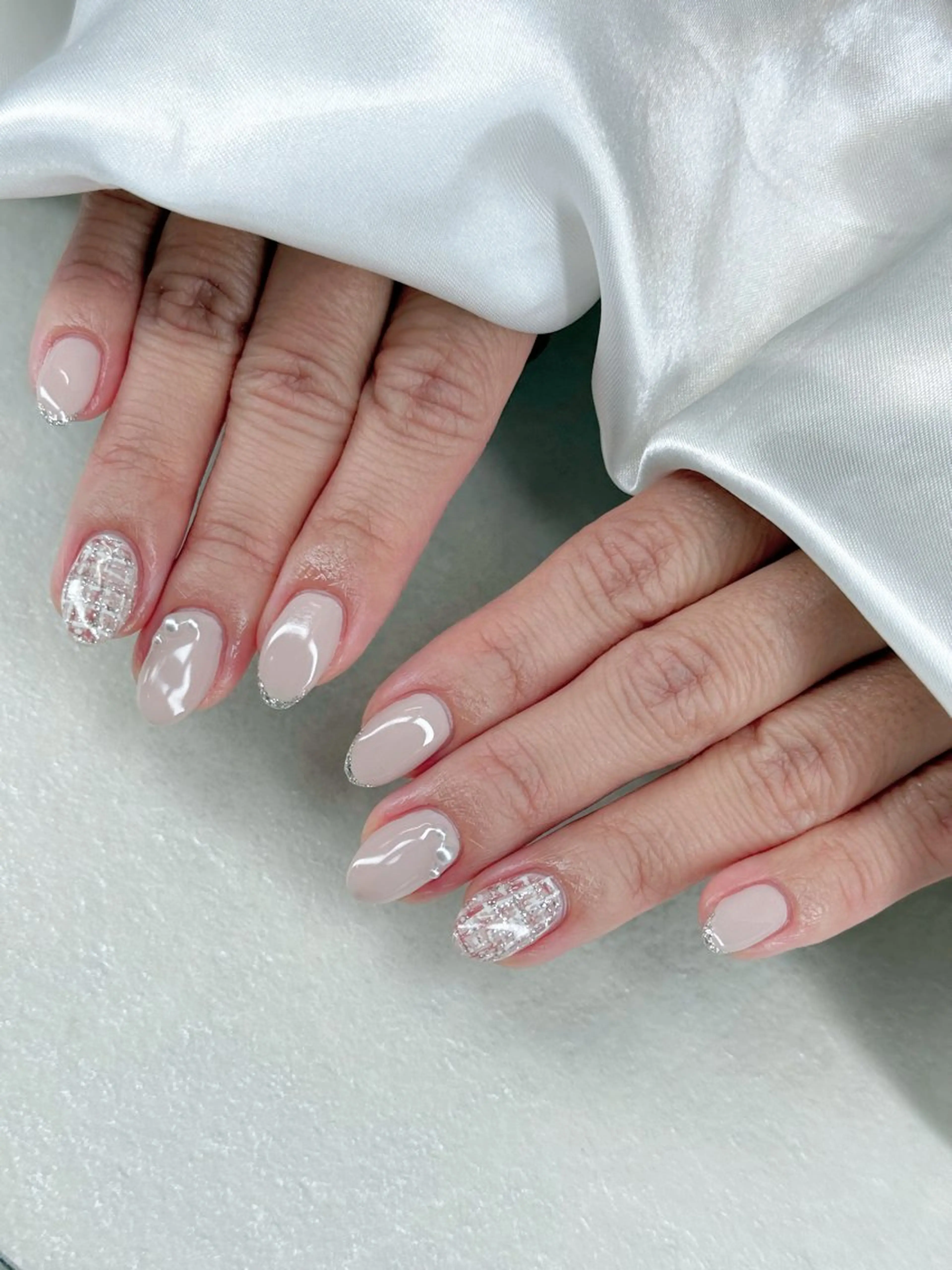 ネイル Agate miku🎀‧₊のネイルデザイン