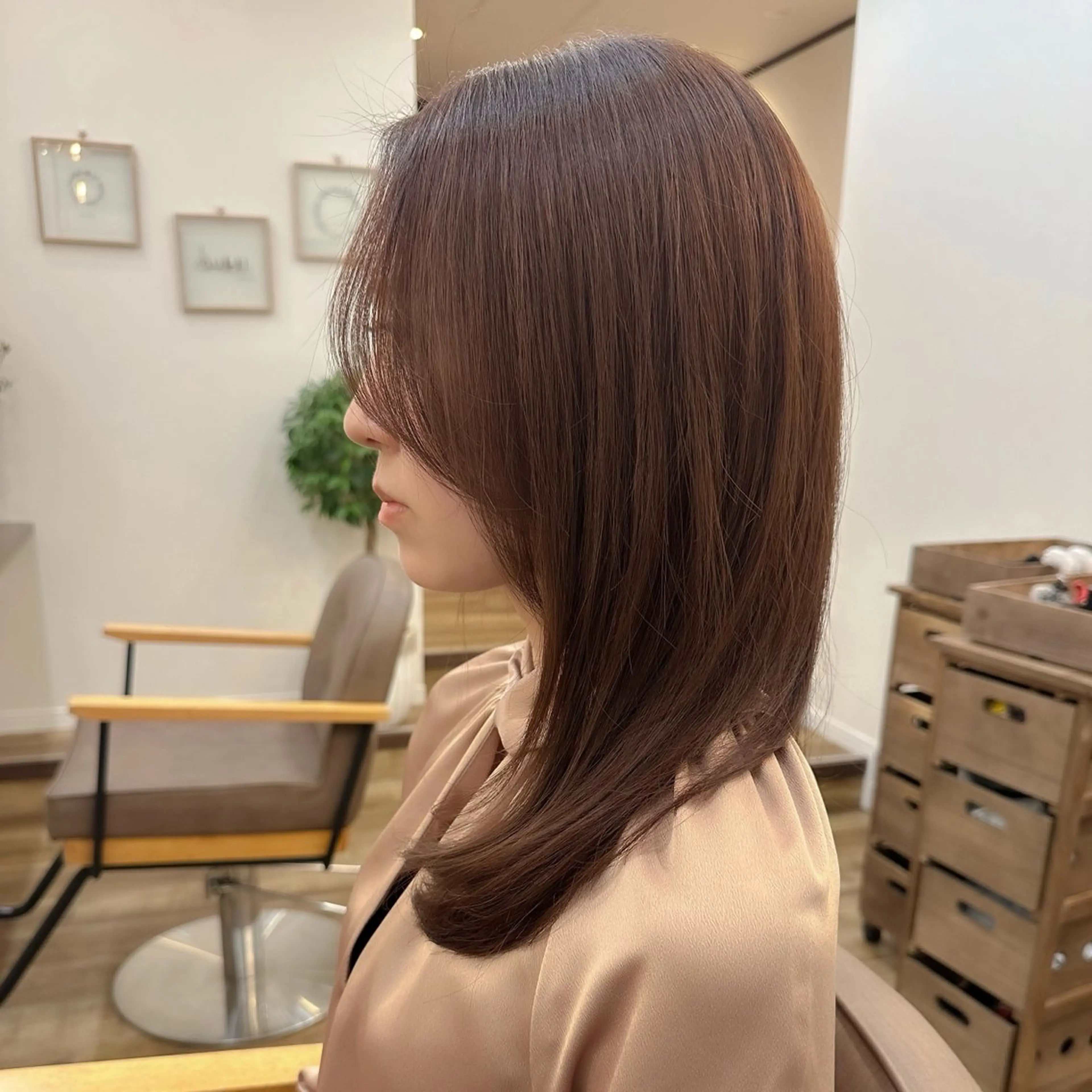 セミロング カラー 北上尾/ショート/ 後藤　朔哉のヘアスタイル