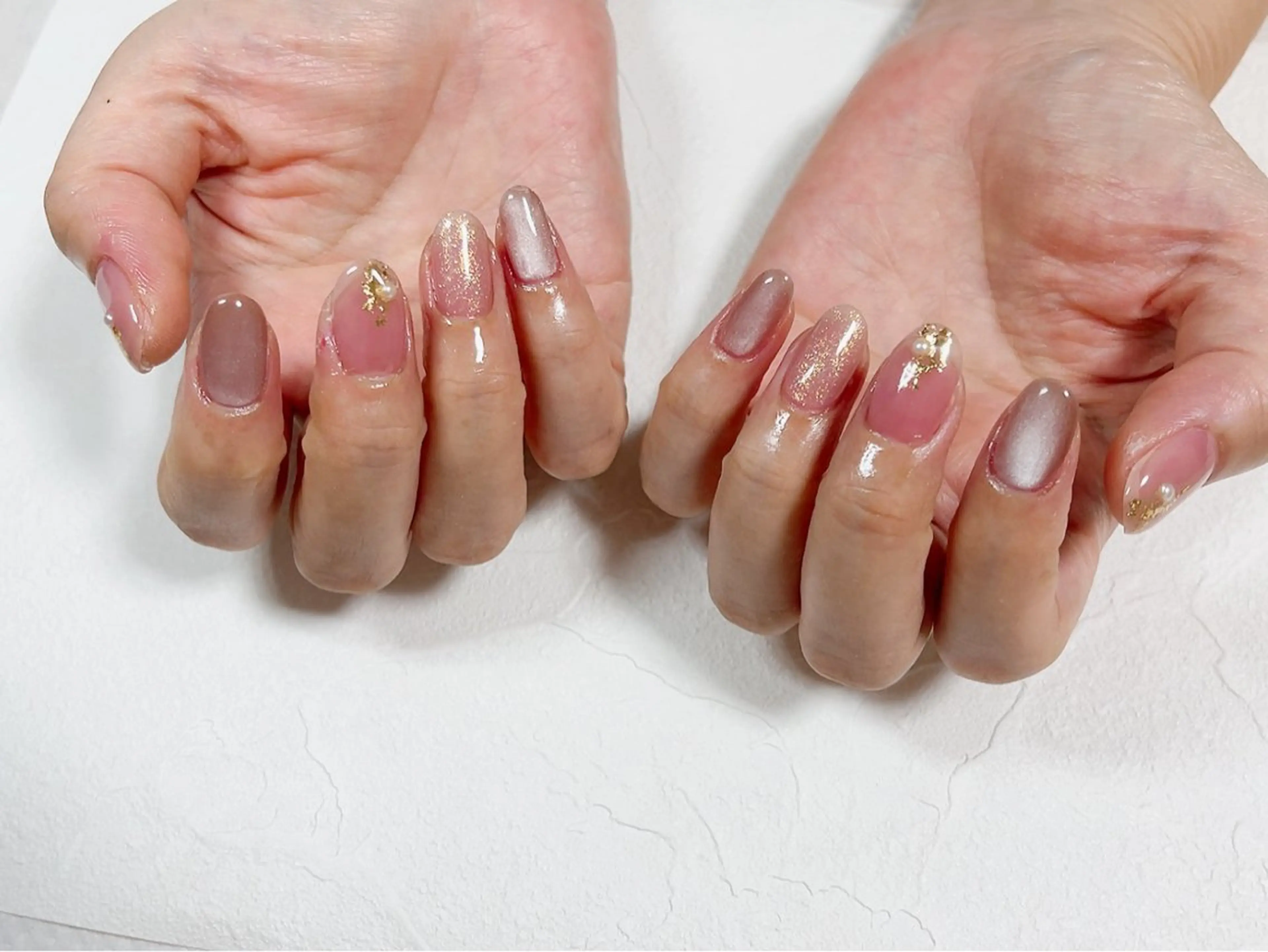 ネイル フットネイル ジェルネイル キラキラネイル メンズネイル パラジェル ハンドネイル kiki nail たまプラーザのネイルデザイン