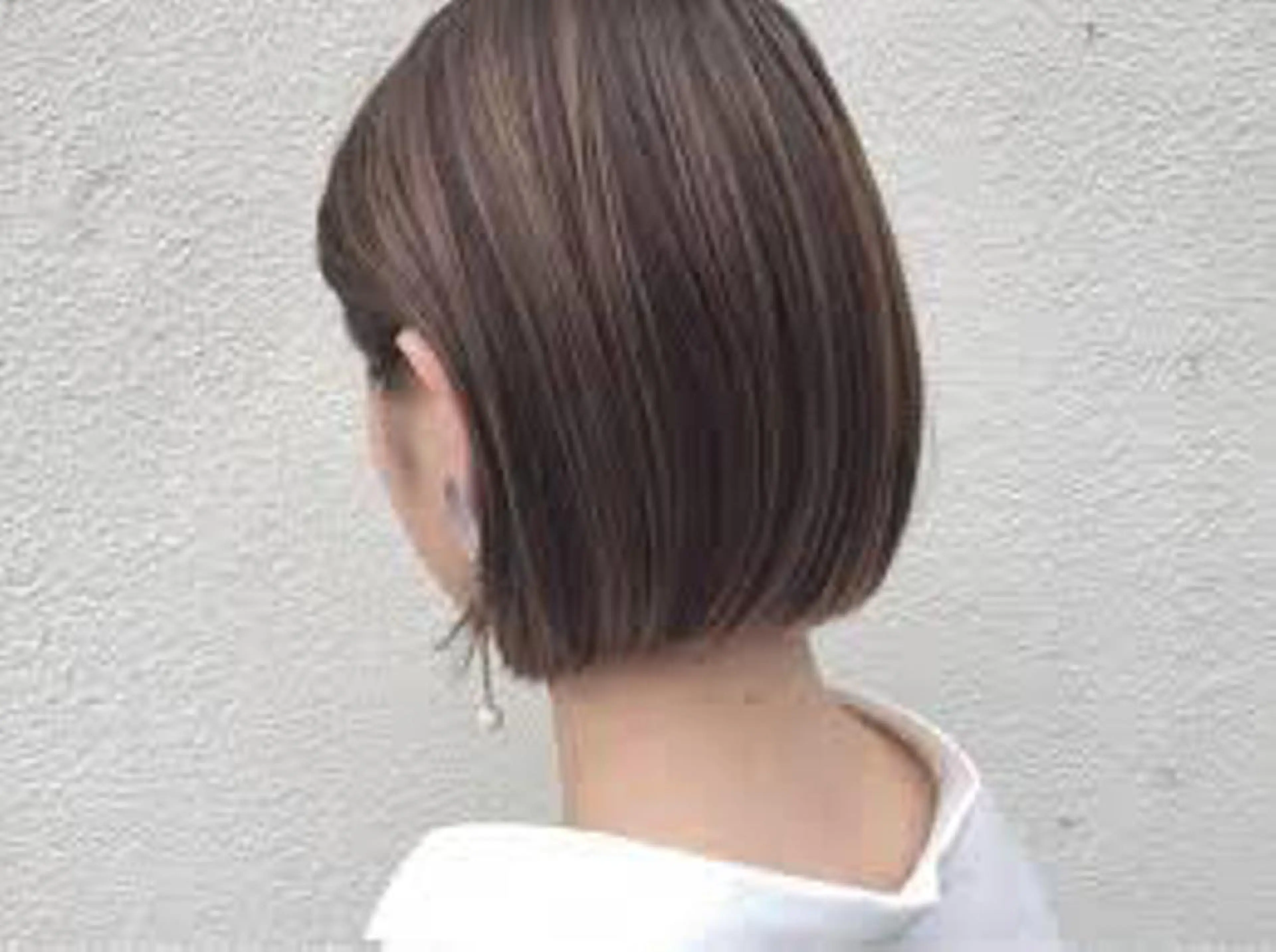 ミディアム カラー ベージュカラー グレージュ ハイライトカラー ハイライト 嶋村 望美のヘアスタイル