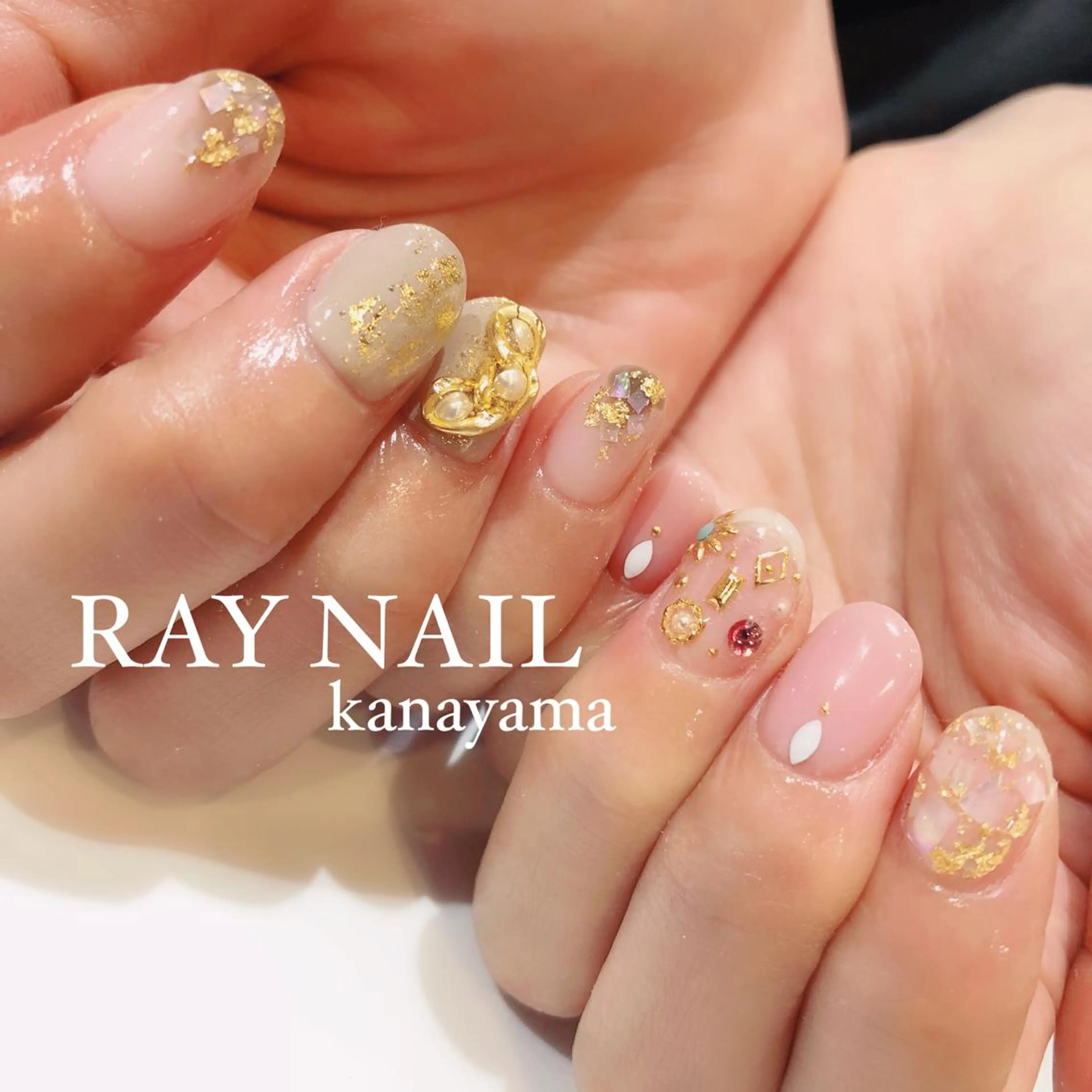 ネイル Arowa 伊田のネイルデザイン