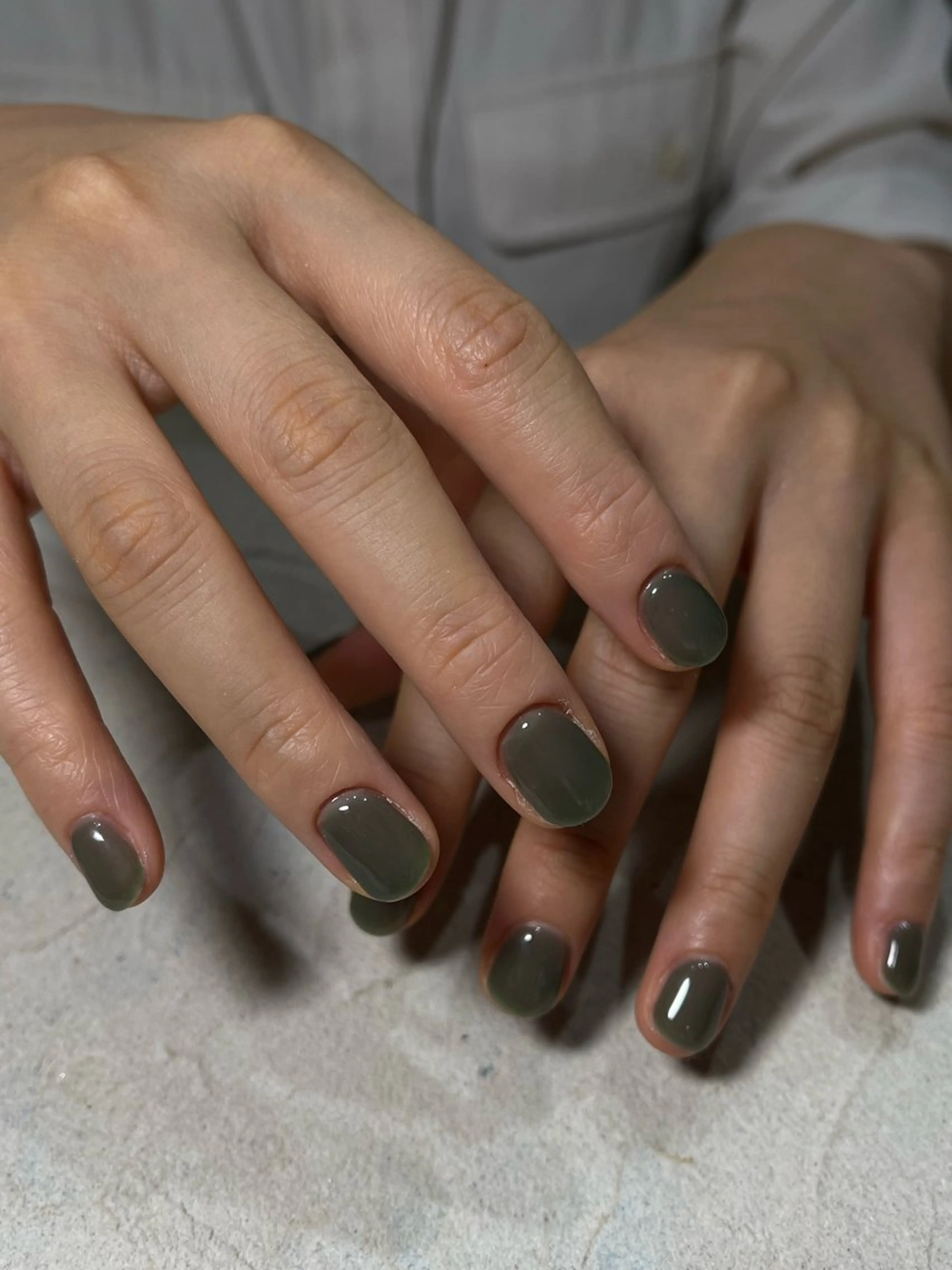 ネイル ワンカラーネイル Hi' nail yunaのネイルデザイン