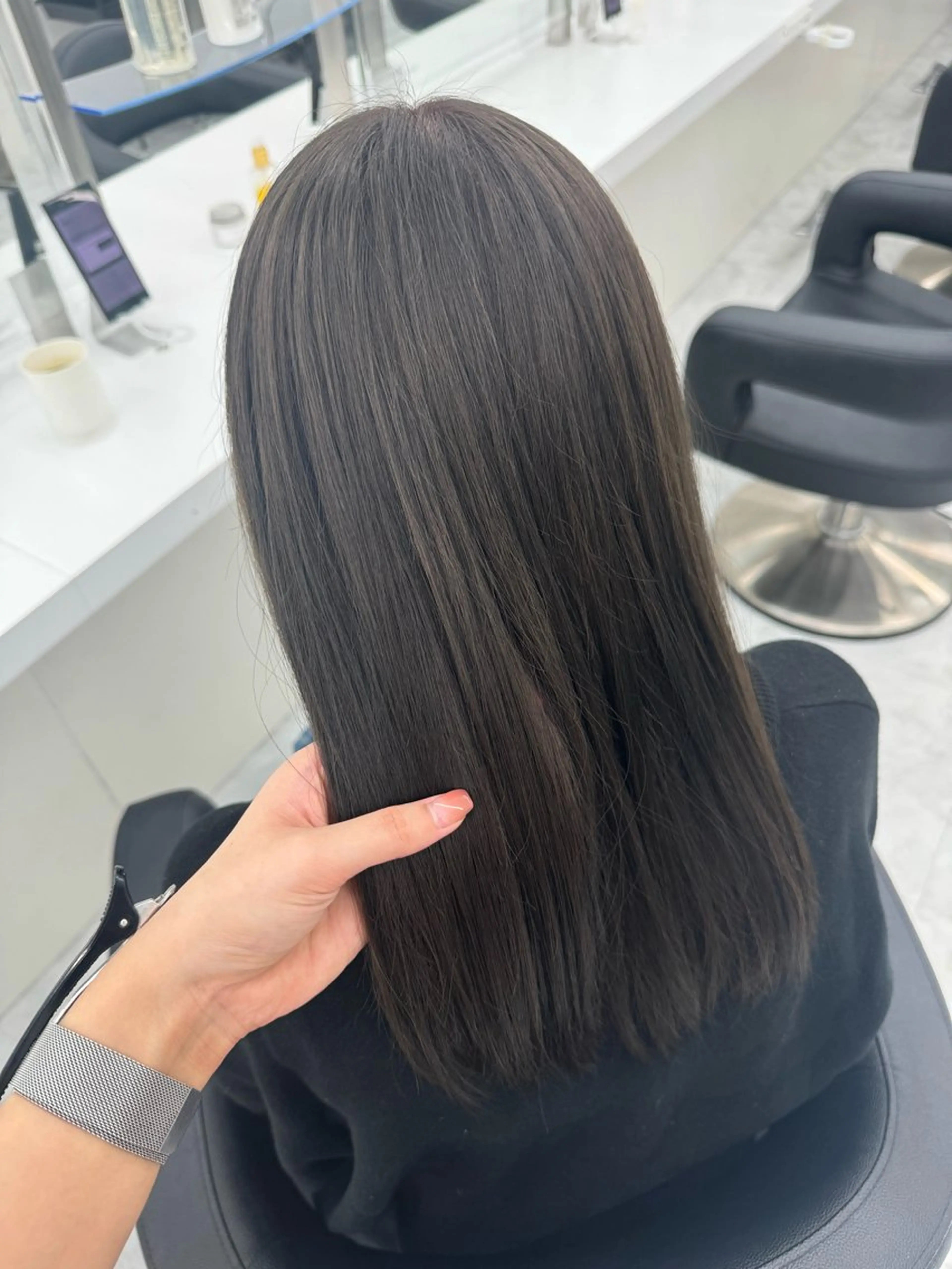 カラー noa🎀美髪縮毛/ 透明感カラーのヘアスタイル