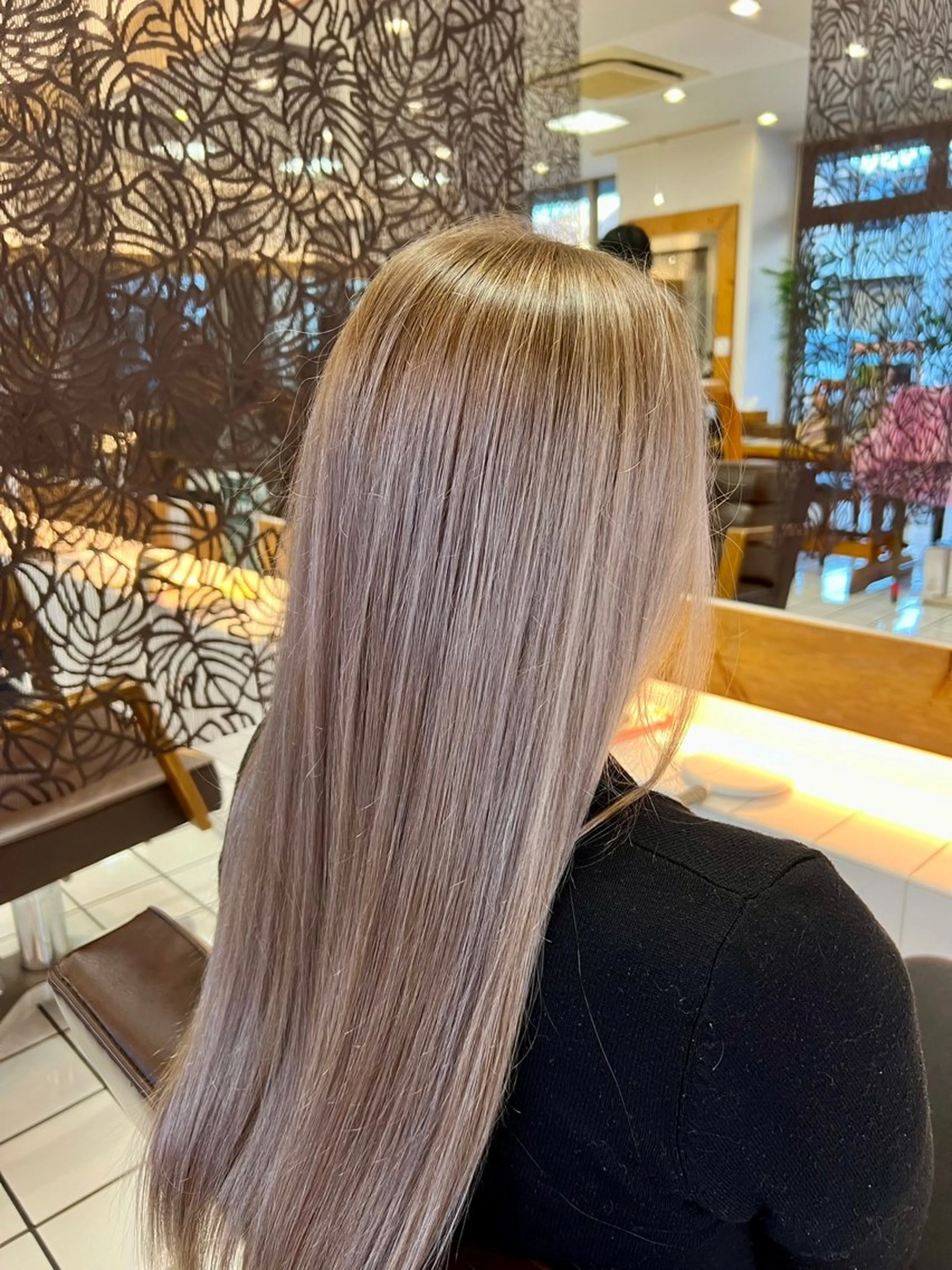 ロング カラー ヘアカラー トリートメント 滝沢 智希のヘアスタイル