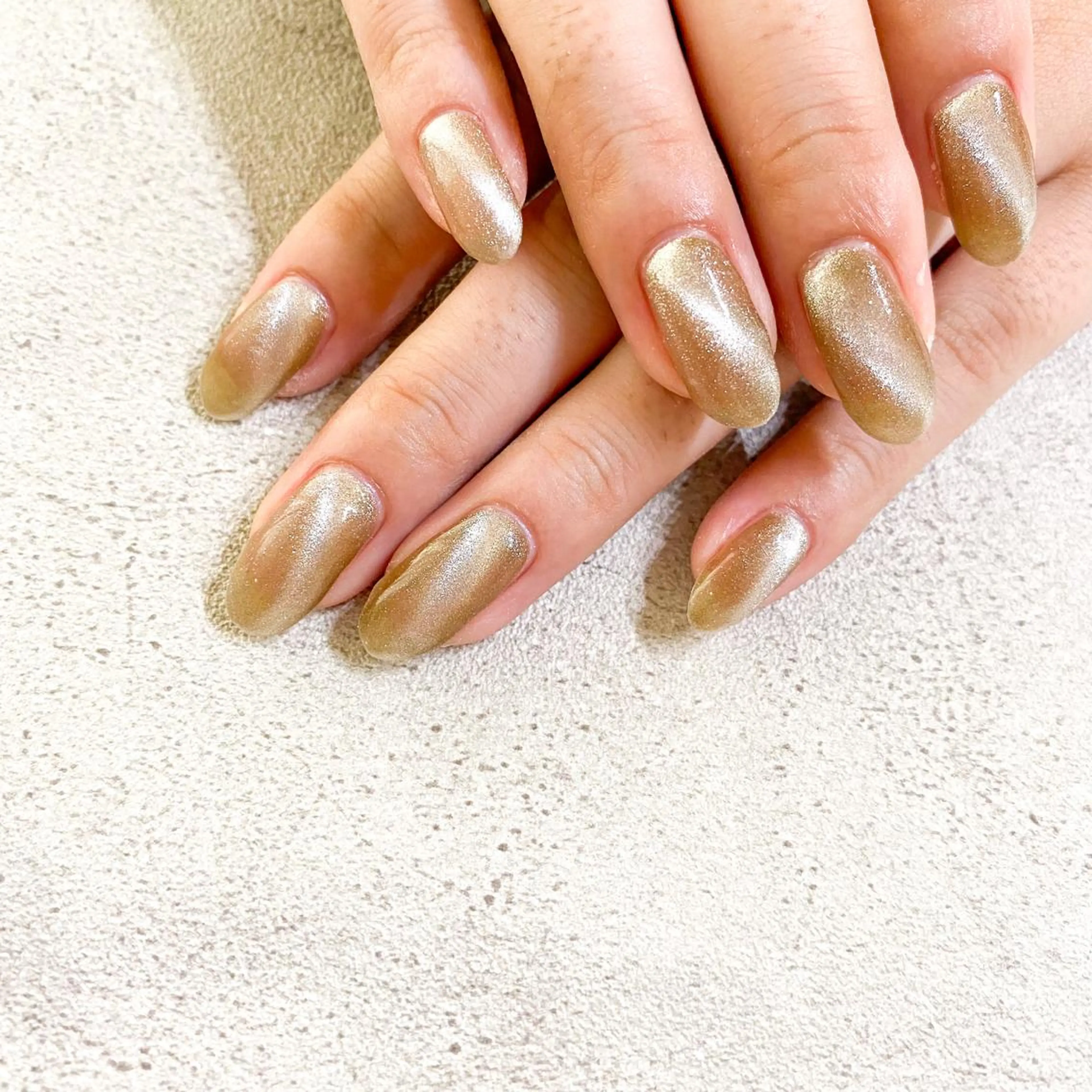 ネイル ハンドネイル ゴテゴテ💙ワンホン リオナのネイルデザイン