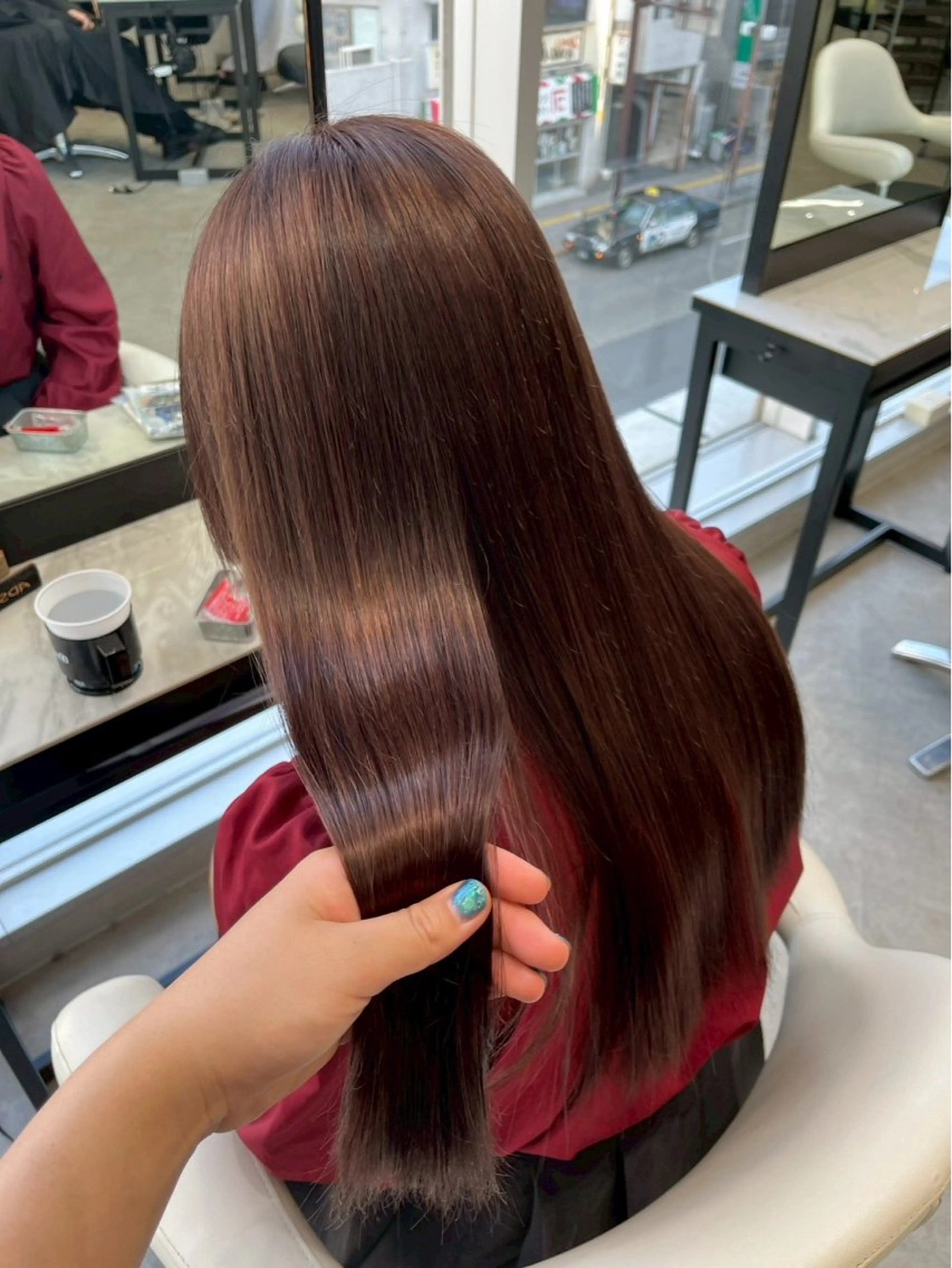 onecolor➕likeトリートメント(髪の毛が広がる方にオススメです✨️)の写真