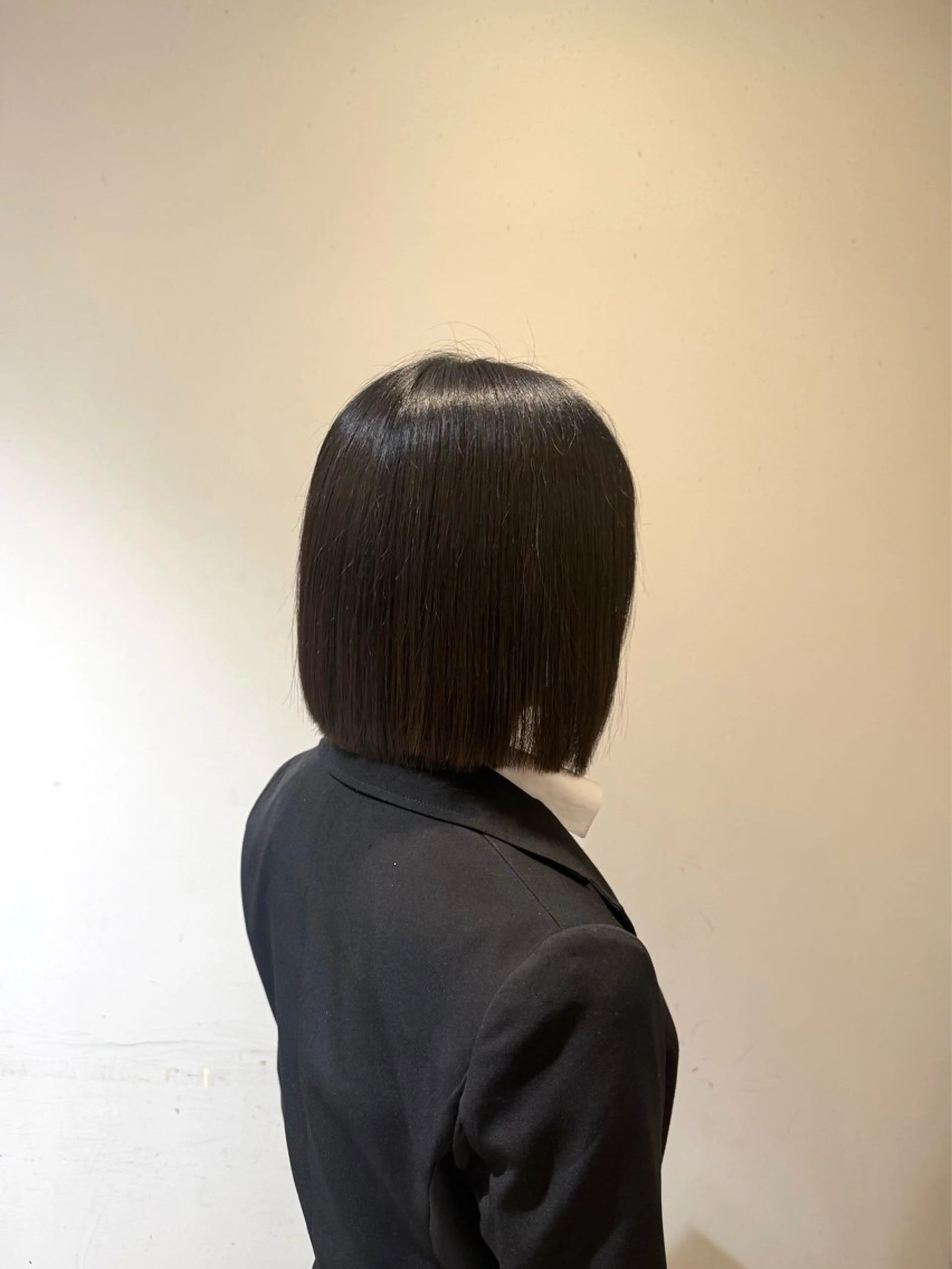 ショート ボブ 尾濱 ららのヘアスタイル