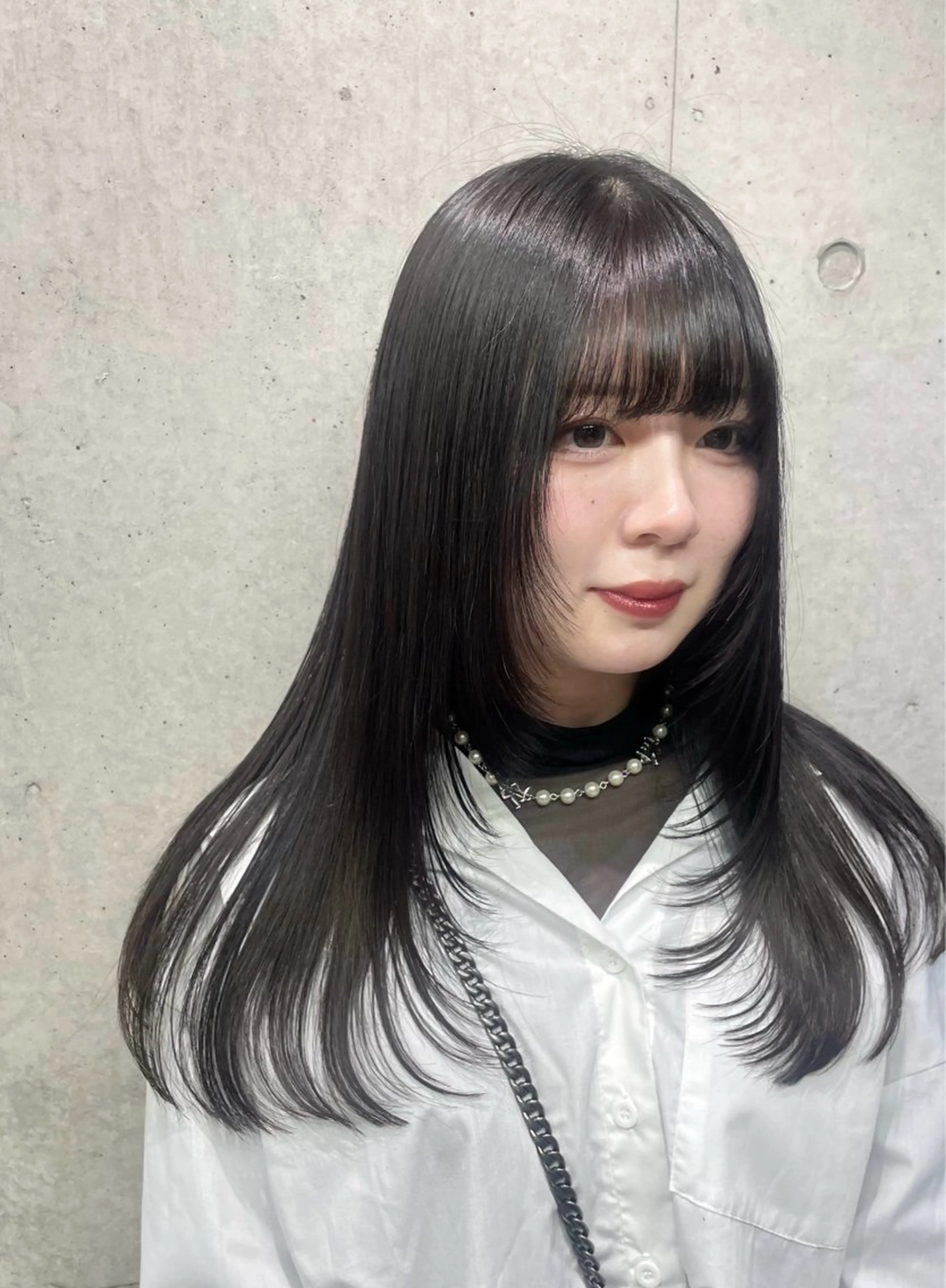 ロング カット トリートメント clam. yuu🦩のヘアスタイル