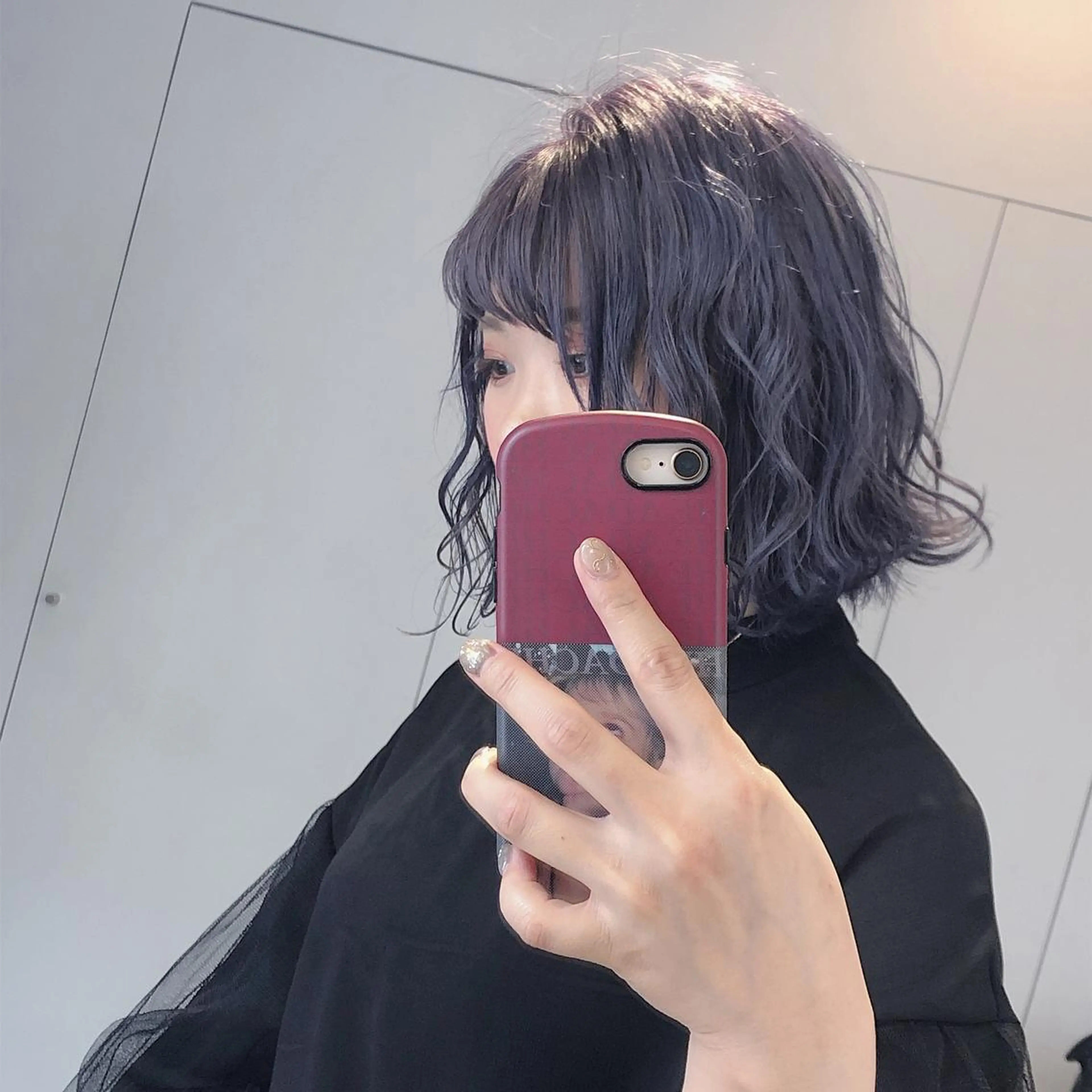 セミロング 髙井 麻帆のヘアスタイル