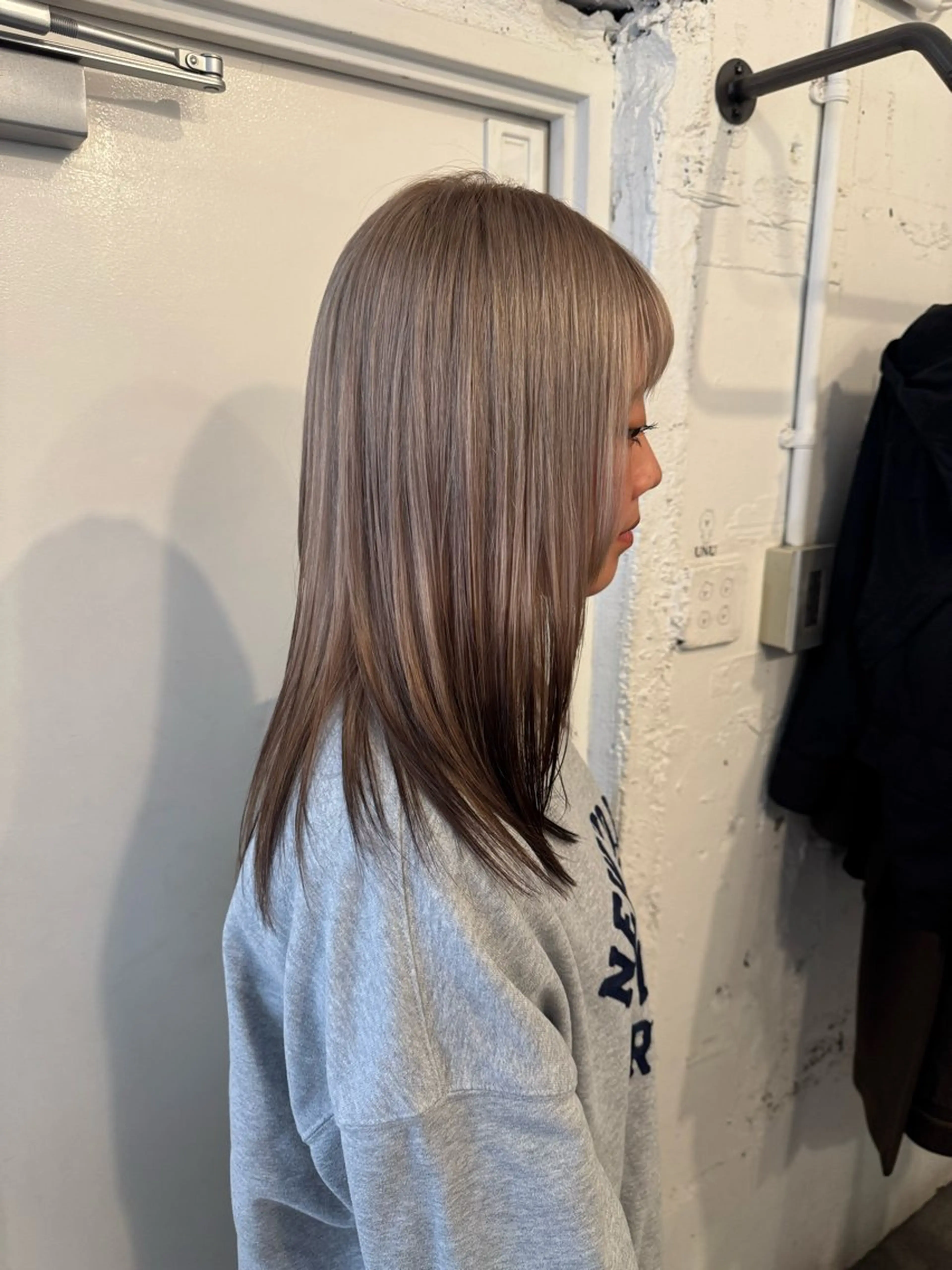 ミディアム ヘアカラー ☆unu☆ ナナミのヘアスタイル