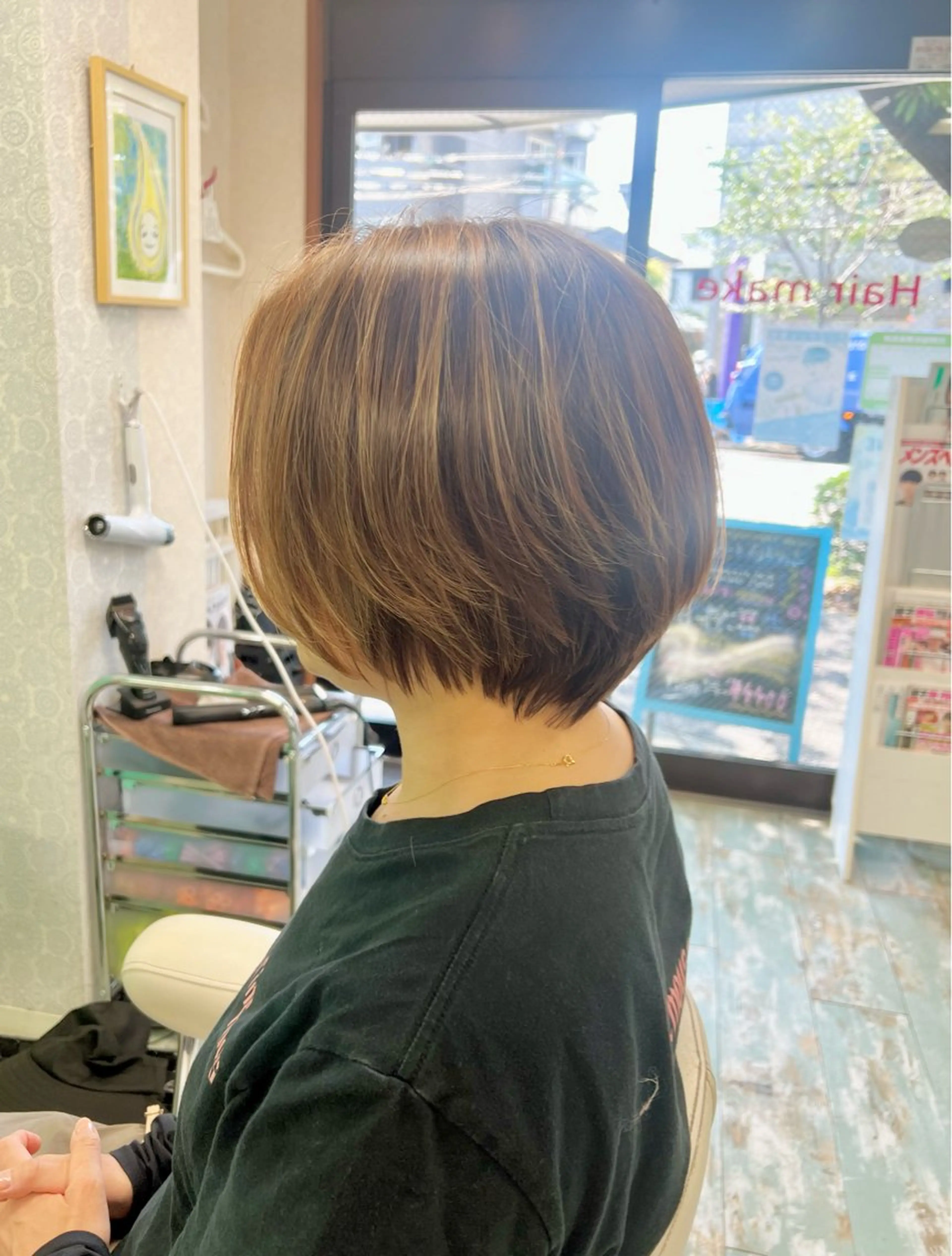 ショート カット ヘアカラー 田牧 みゆきのヘアスタイル