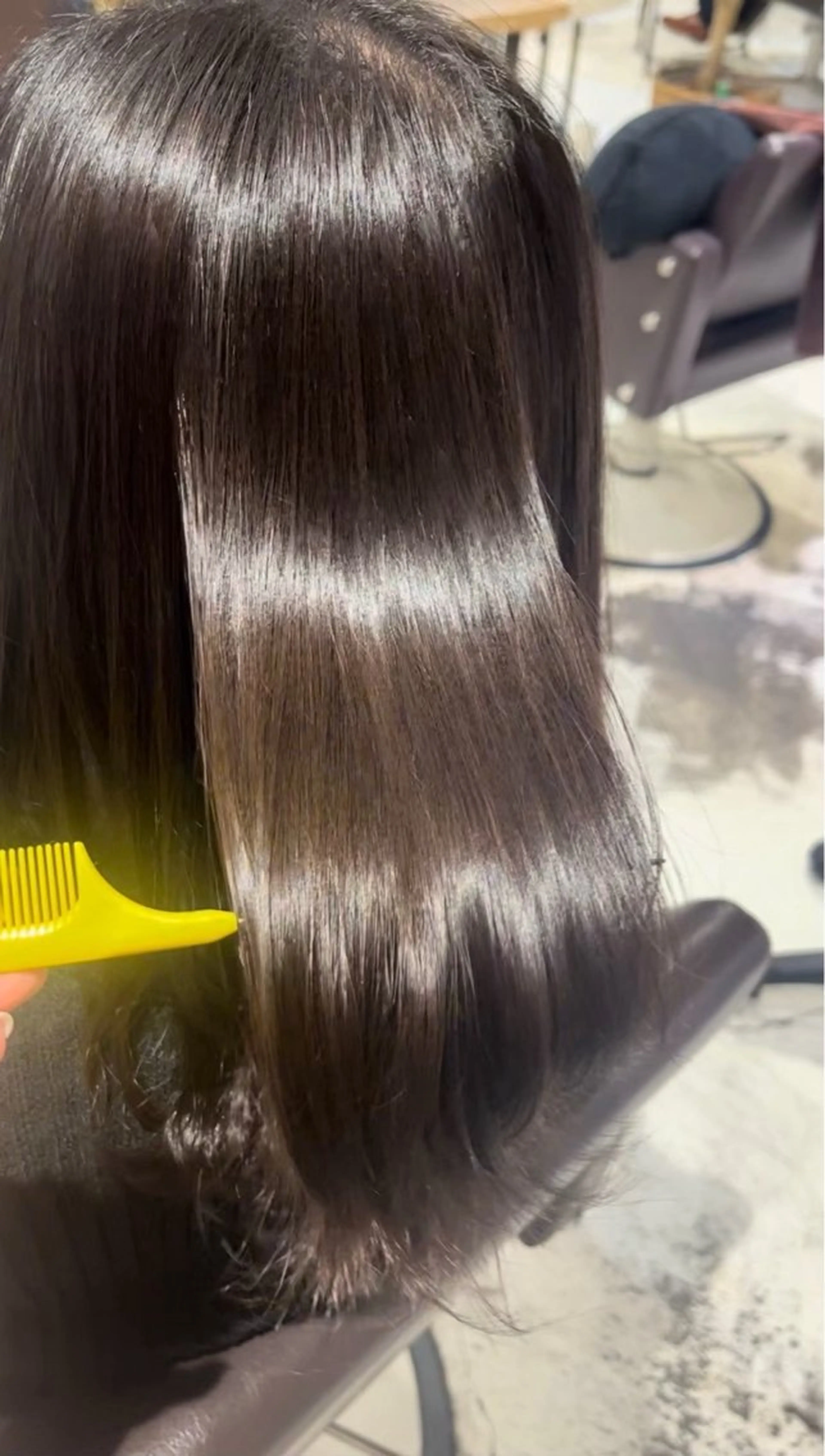 セミロング AInoa Hanare所属・【髪質改善】市原 詩織のヘアスタイル